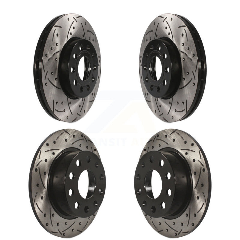 DS-One KD-100285 Disc Brake Rotor for 2013-2018 Volkswagen Jetta, Volkswagen Beetle, Volkswagen Golf SportWagen - Front and Rear product image