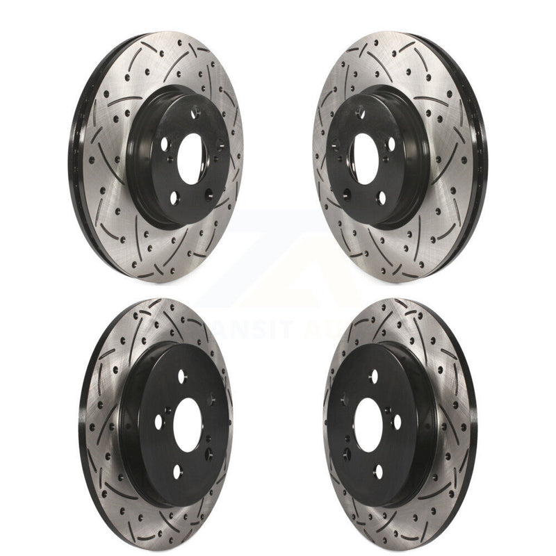 DS-One KD-100306 Disc Brake Rotor for 2009-2019 Toyota Corolla, Toyota Matrix, Pontiac Vibe - Front and Rear product image