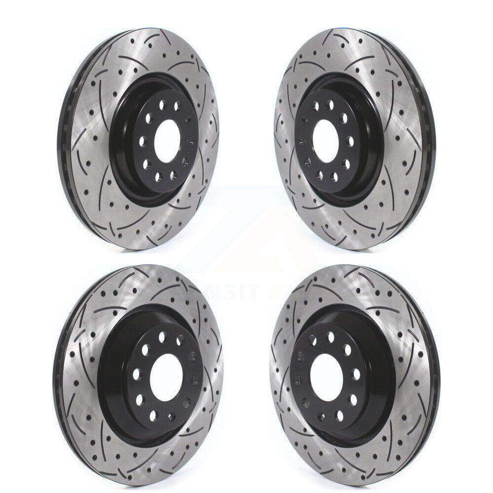 DS-One KD-100381 Disc Brake Rotor for 2015-2024 Volkswagen GTI, Volkswagen Arteon, Audi A3 Quattro & more - Front and Rear product image