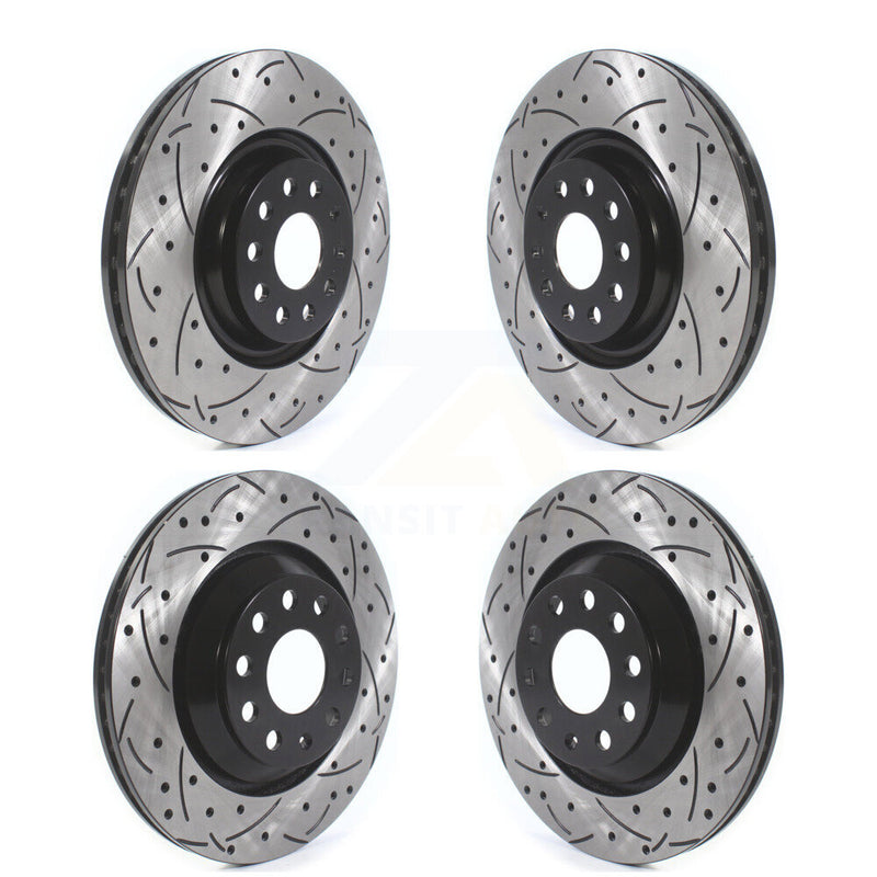 DS-One KD-100381 Disc Brake Rotor for 2015-2024 Volkswagen GTI, Volkswagen Arteon, Audi A3 Quattro & more - Front and Rear product image