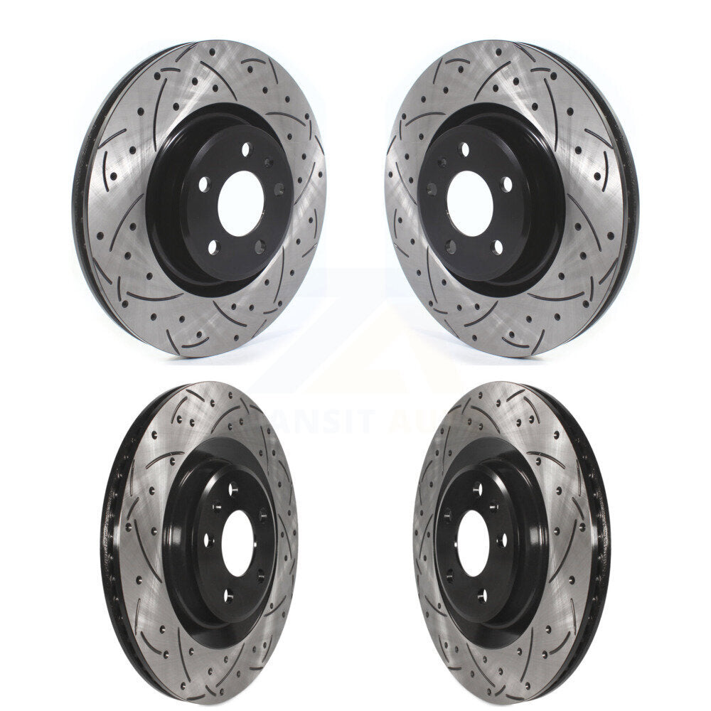 DS-One KD-100390 Disc Brake Rotor for 2017-2025 Audi Q5 Sportback, Audi A6 Quattro, Audi Q5 & more - Front and Rear product image
