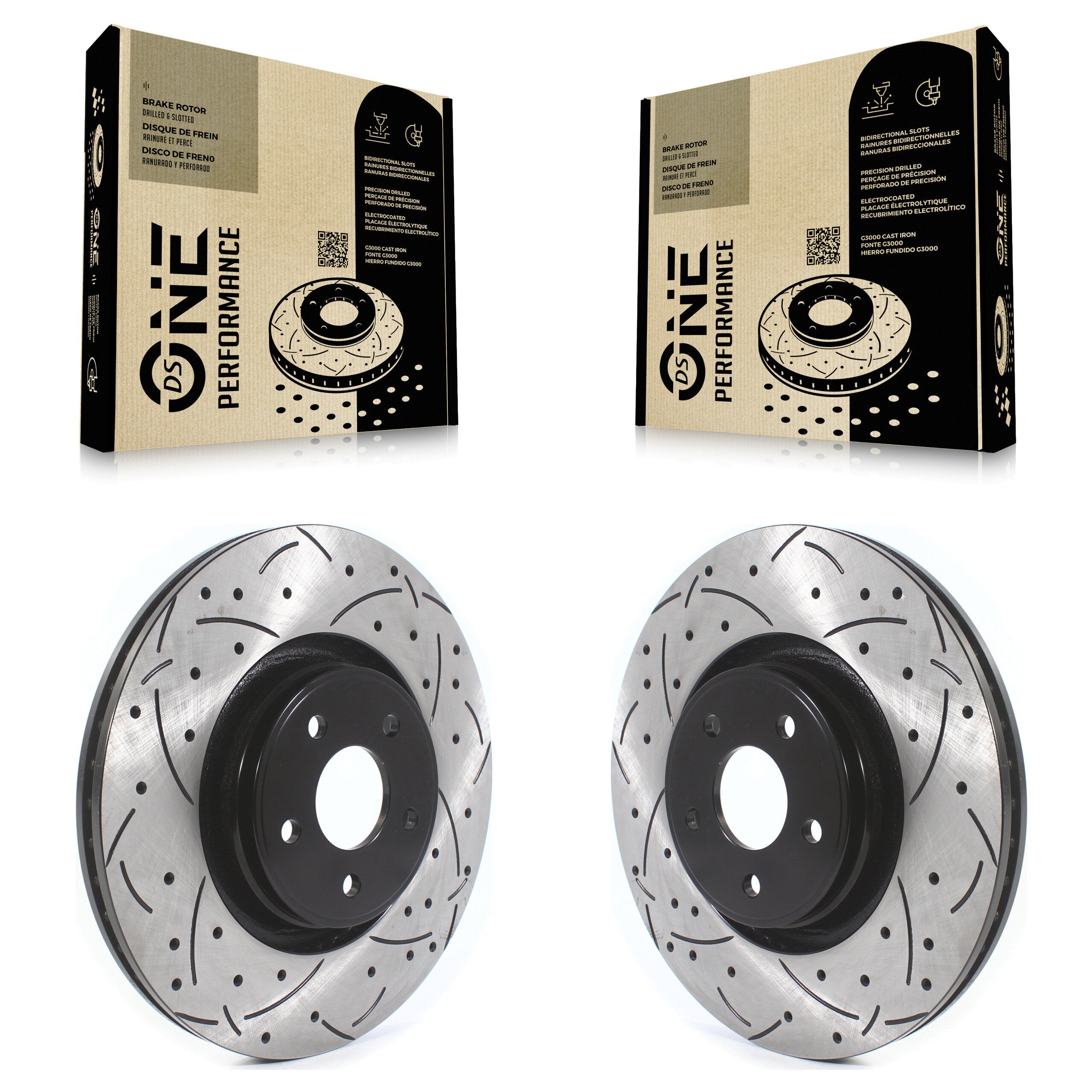 DS-One KD-100401 Disc Brake Rotor for 2013-2019 Lincoln MKC, Ford Focus - Front product image