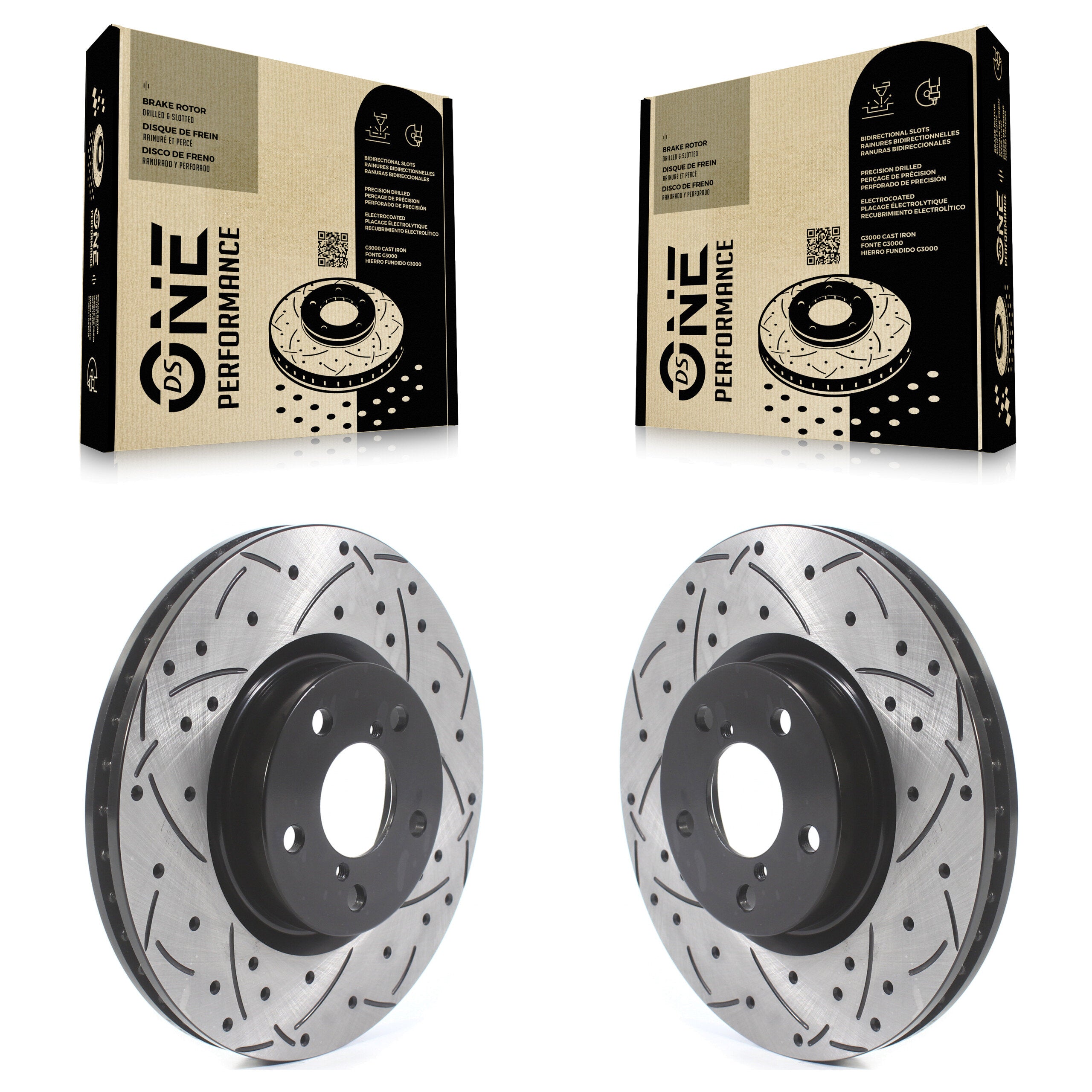 DS-One KD-100411 Disc Brake Rotor for 2017-2023 Subaru Impreza - Front product image