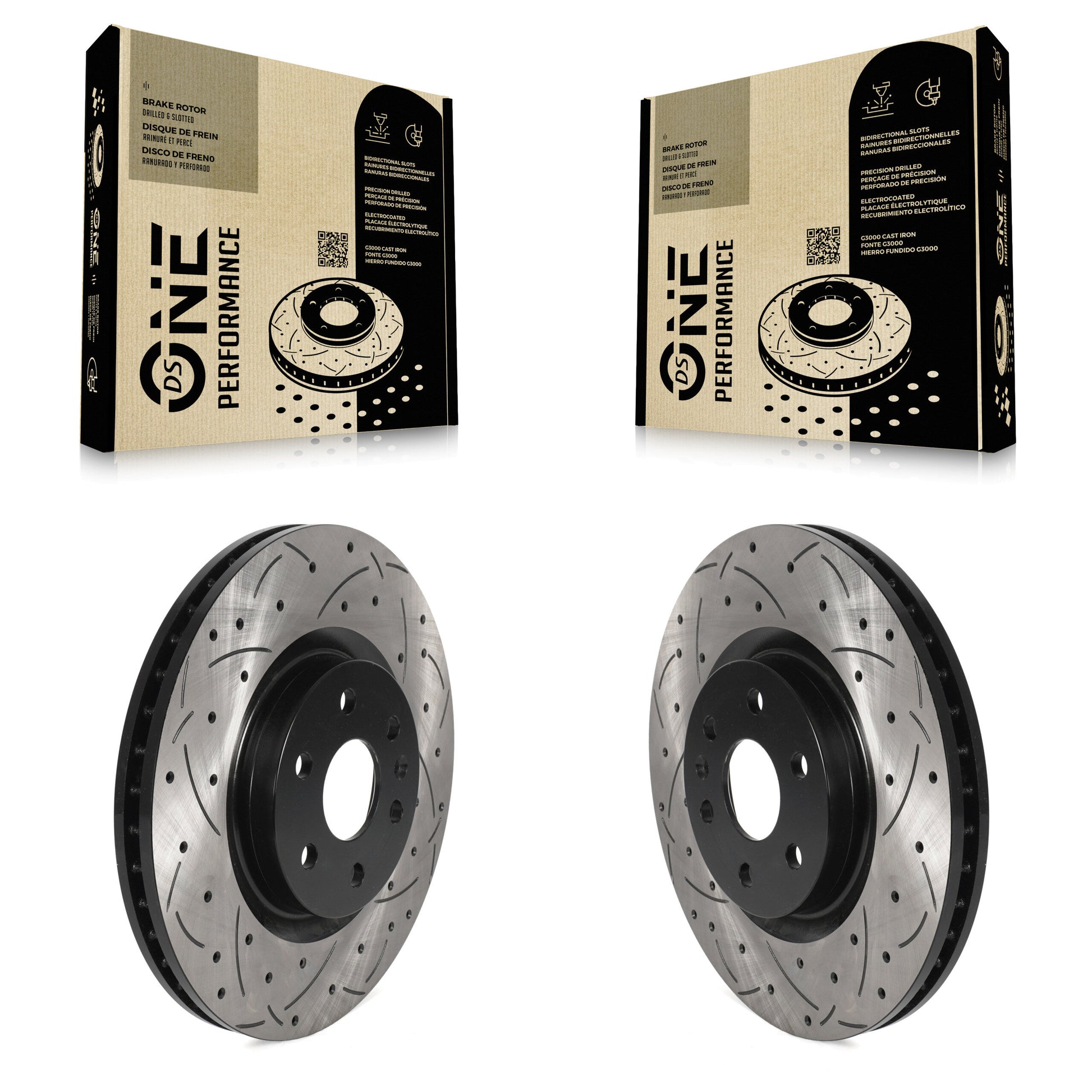 DS-One KD-100423 Disc Brake Rotor for 2010-2016 Saab 9-4X, Cadillac SRX - Front product image
