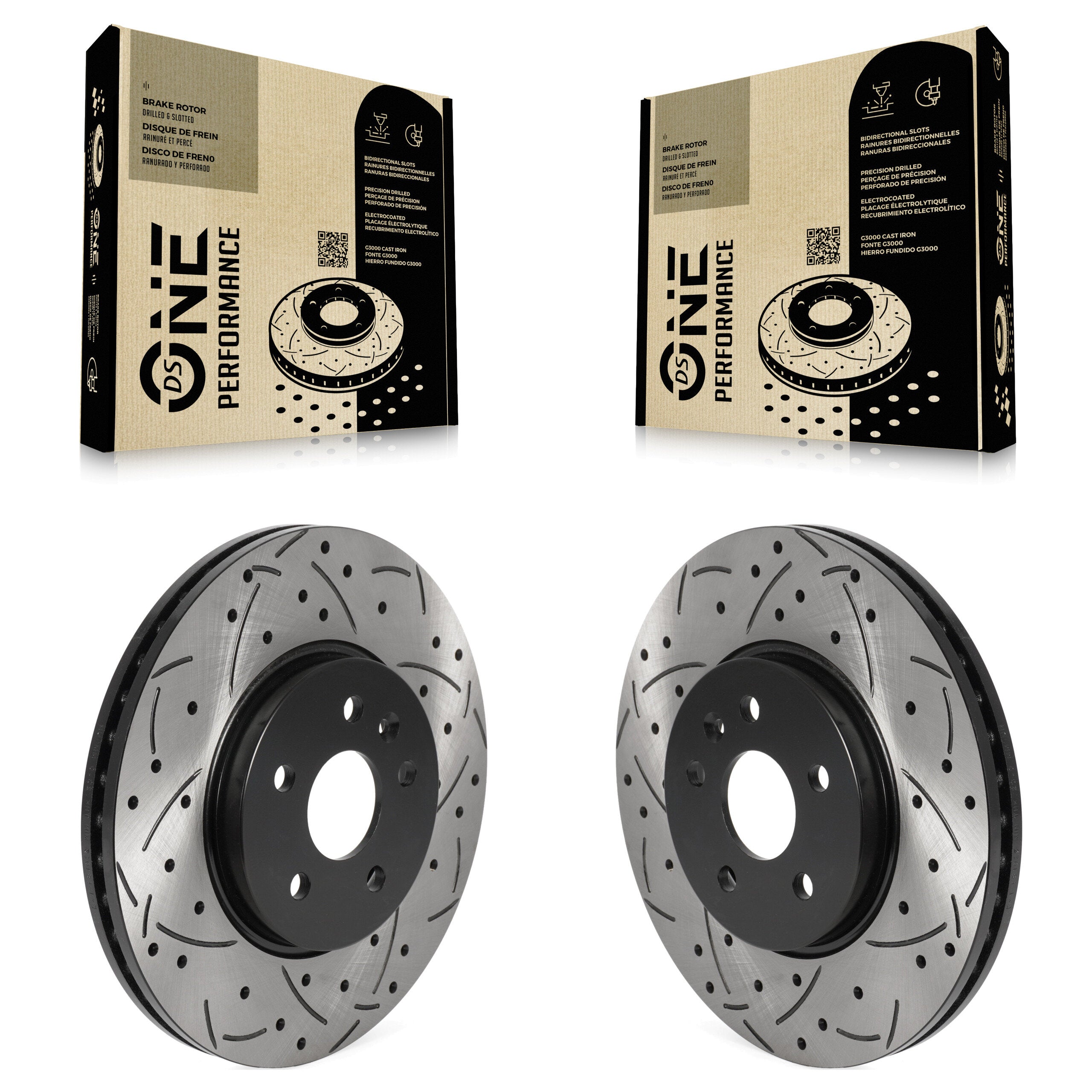 DS-One KD-100425 Disc Brake Rotor for 2013-2022 Chevrolet Trax, Buick Encore, Chevrolet Sonic - Front product image