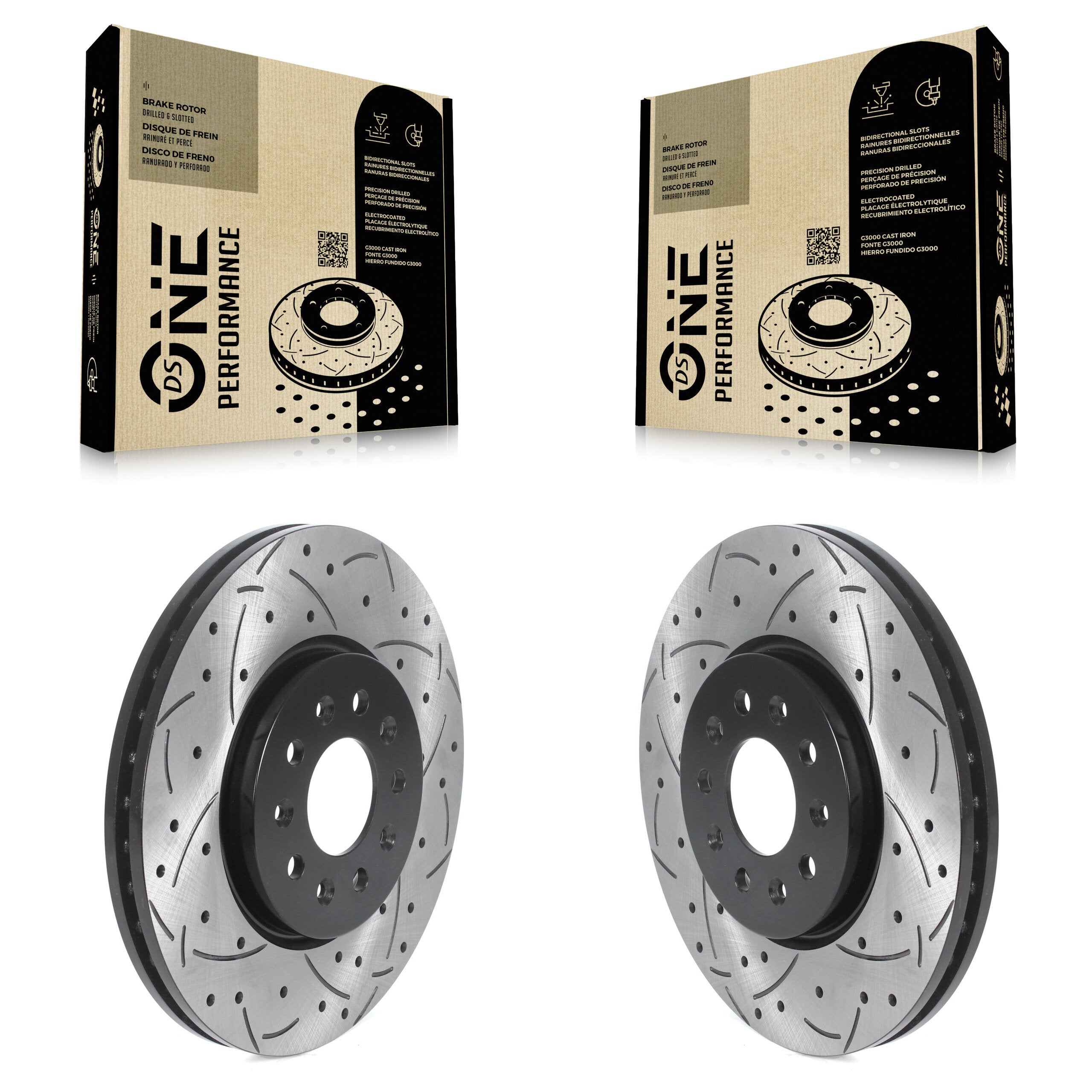 DS-One KD-100426 Disc Brake Rotor for 2016-2021 Buick Regal Sportback, Buick Regal TourX, Chevrolet Equinox & more - Front product image