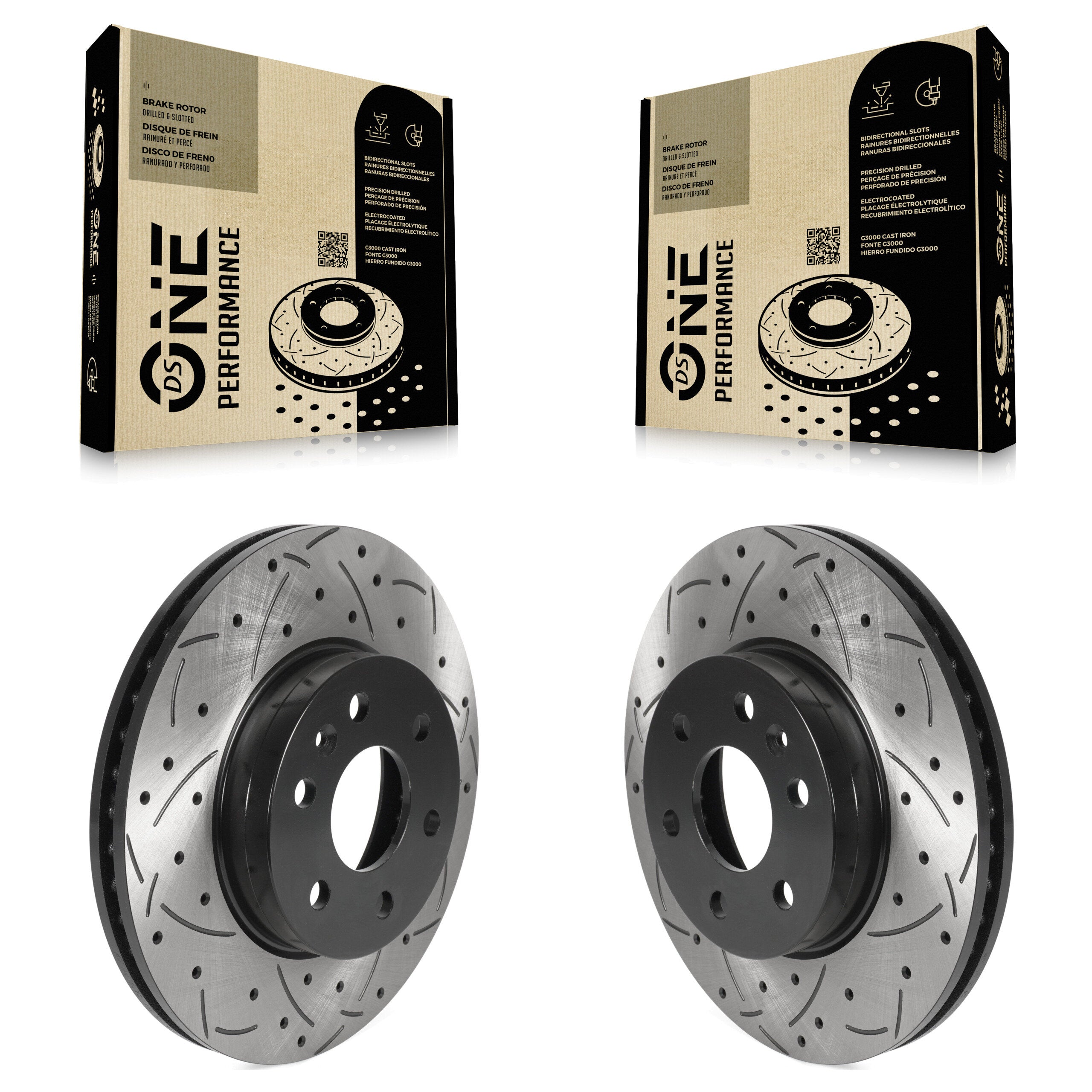DS-One KD-100427 Disc Brake Rotor for 2015-2020 Chevrolet Colorado, GMC Canyon - Front product image