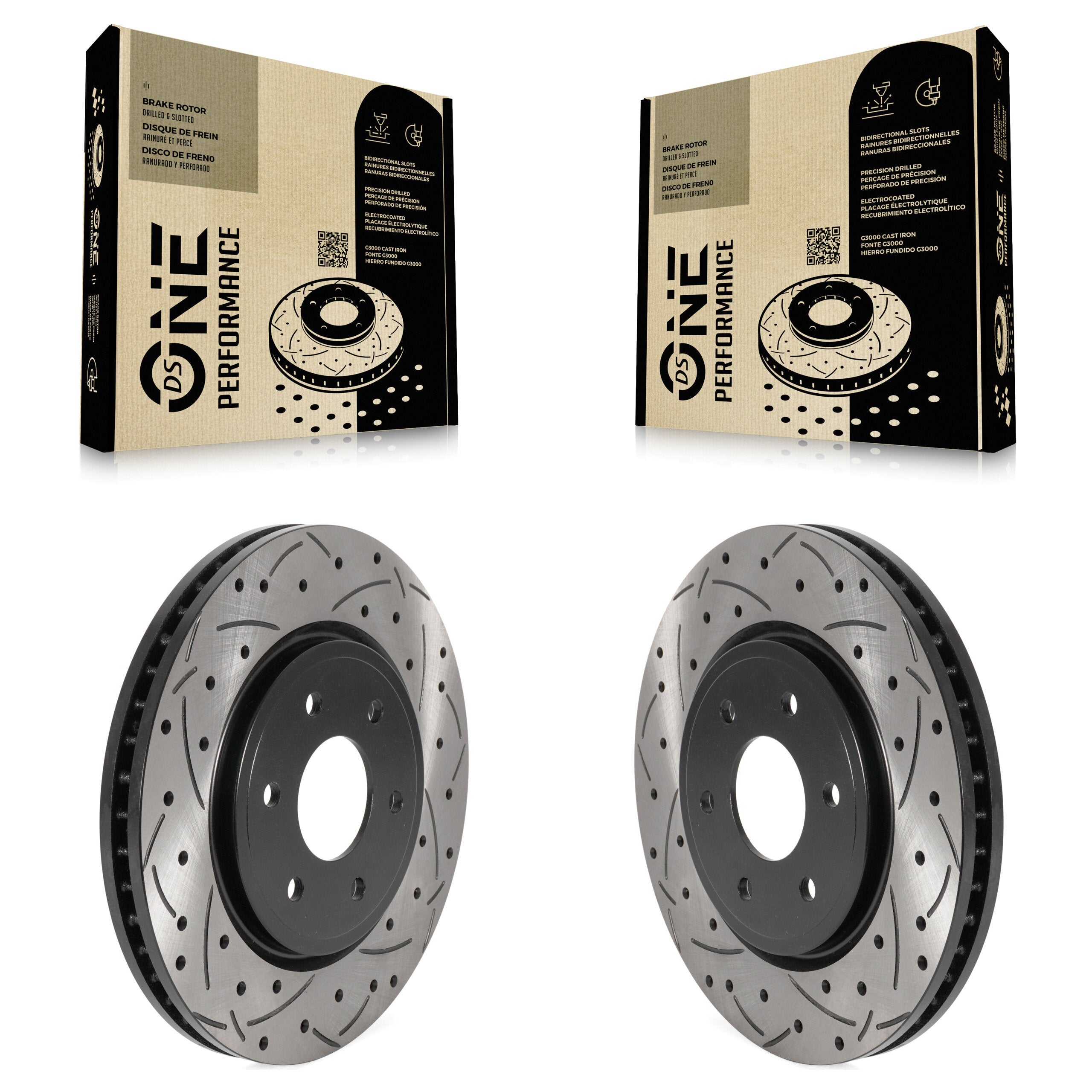 DS-One KD-100437 Disc Brake Rotor for 2005-2025 Nissan Frontier, Suzuki Equator, Nissan Pathfinder & more product image