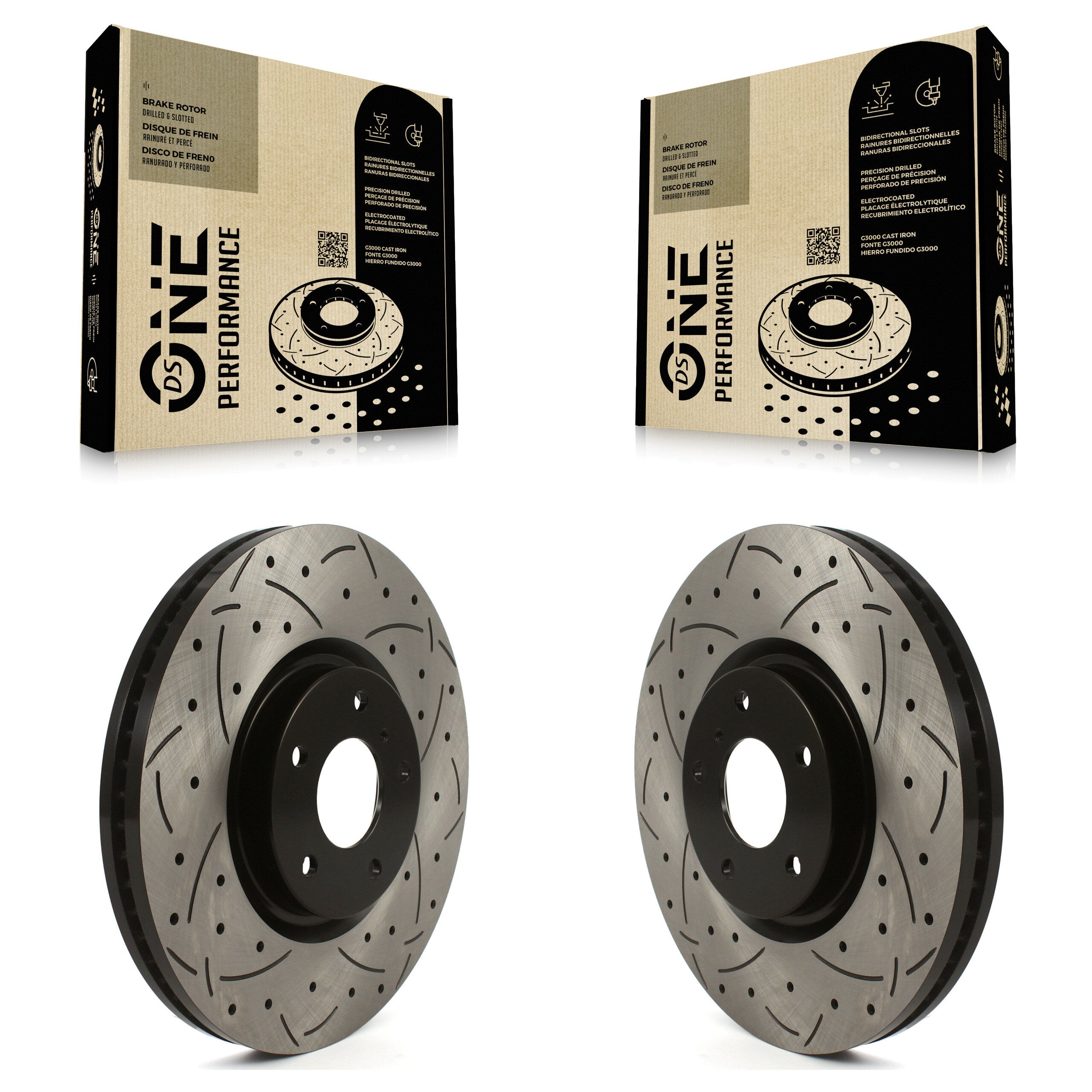 DS-One KD-100440 Disc Brake Rotor for 2007-2015 INFINITI Q60, INFINITI G37, INFINITI G35 - Front product image