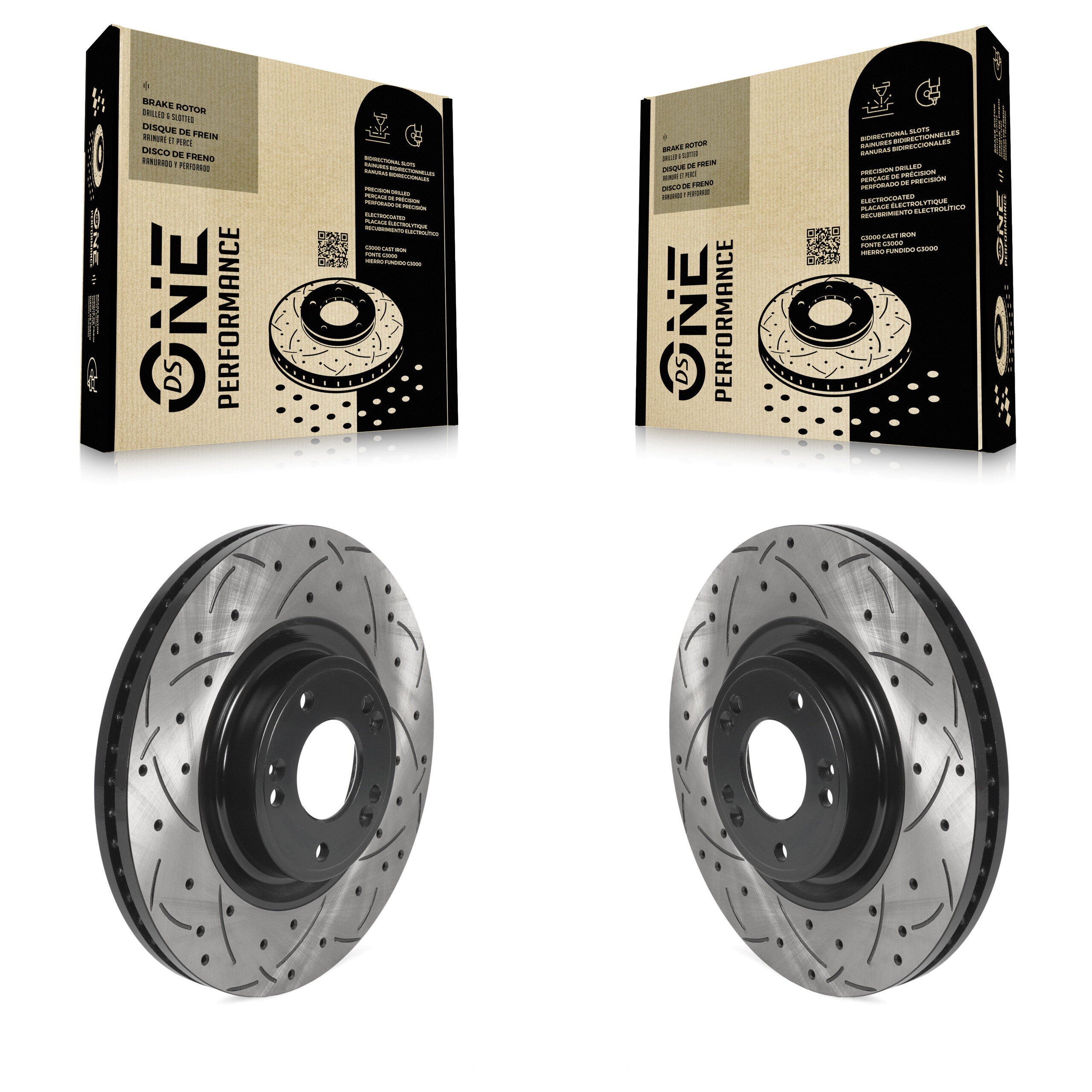 DS-One KD-100442 Disc Brake Rotor for 2009-2014 Hyundai Genesis - Front product image