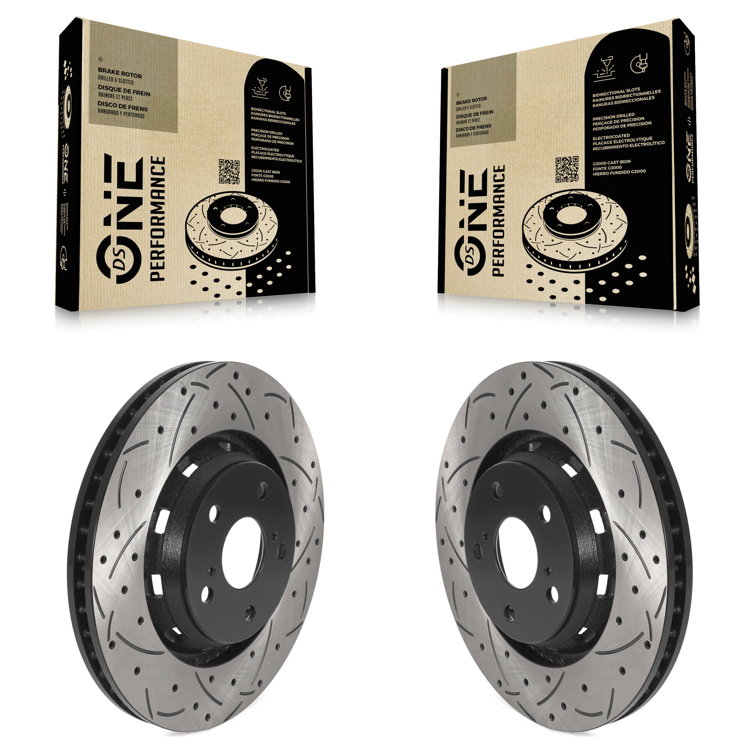 DS-One KD-100444 Disc Brake Rotor for 2009-2016 Toyota Venza - Front product image