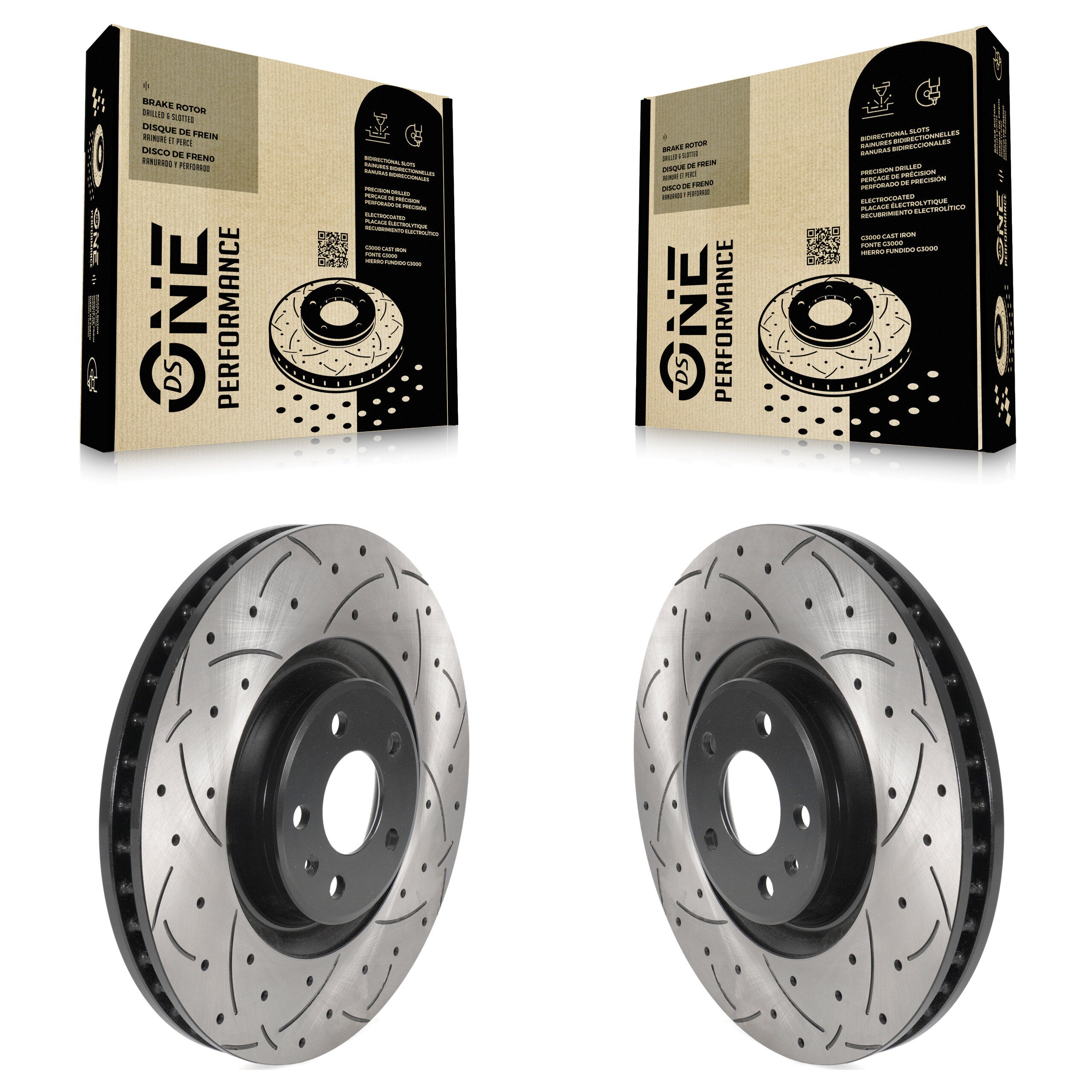 DS-One KD-100447 Disc Brake Rotor for 2012-2018 Audi A8 Quattro, Audi A6, Audi A6 Quattro & more - Front product image