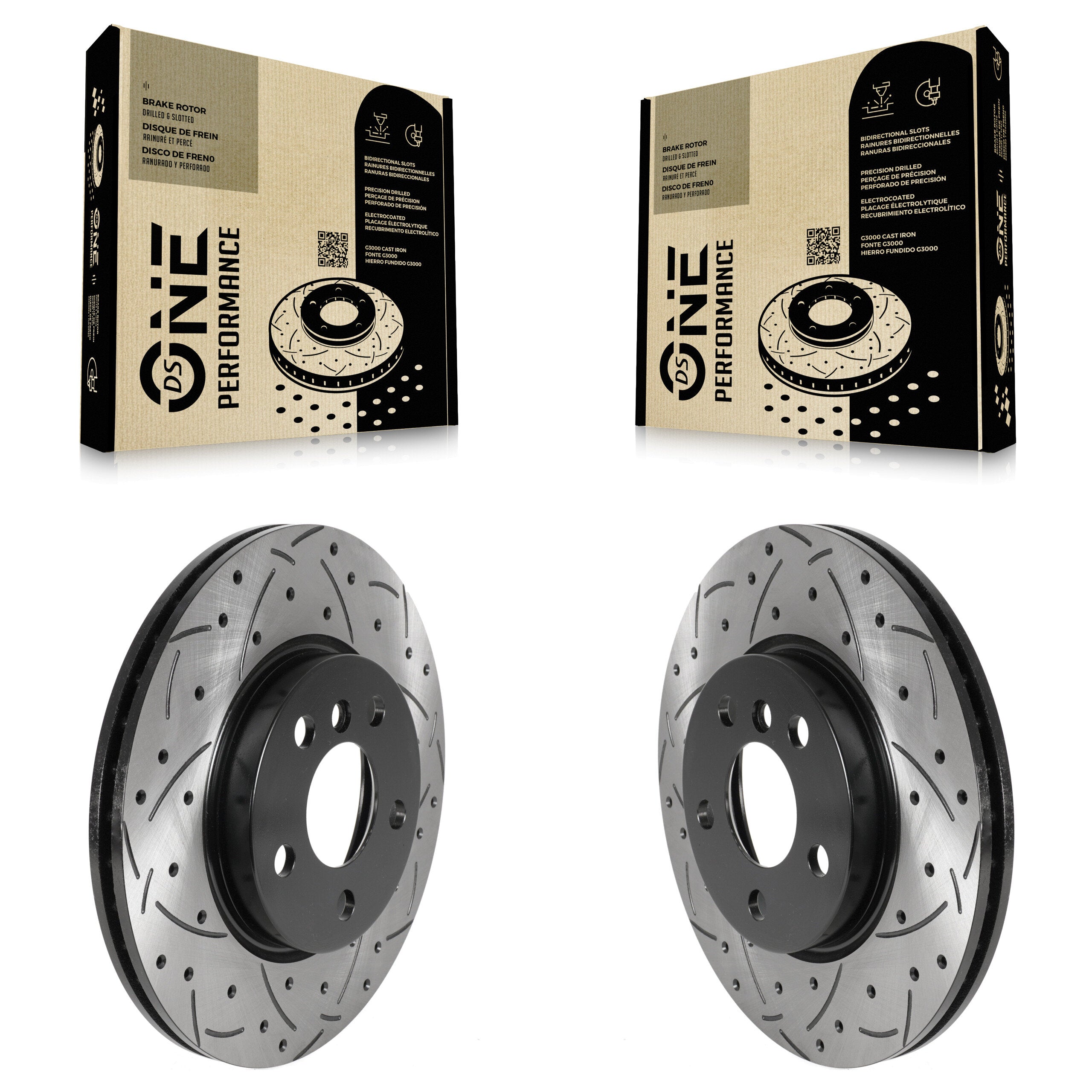 DS-One KD-100452 Disc Brake Rotor for 2014-2021 Mini Cooper Clubman, Mini Cooper - Front product image