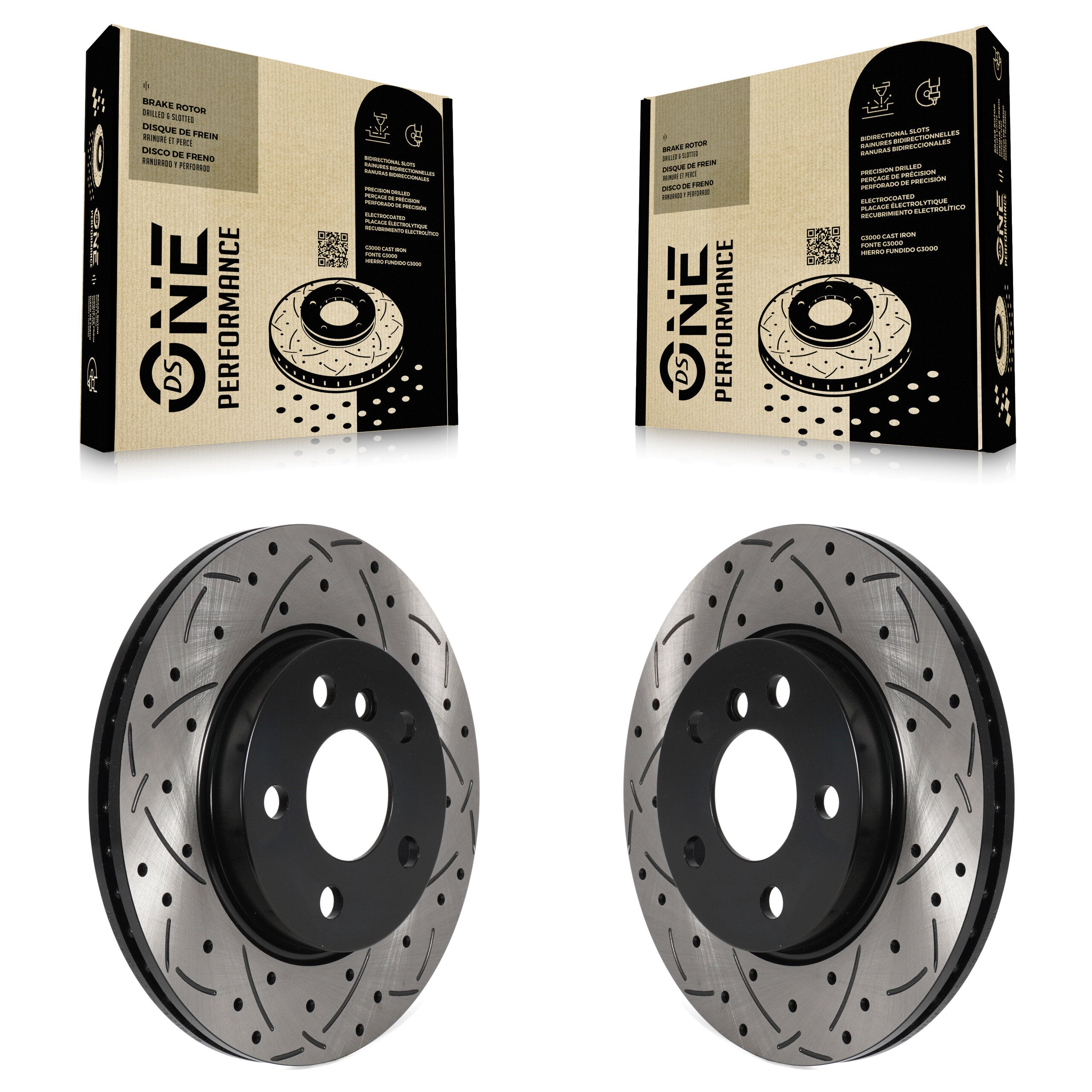 DS-One KD-100453 Disc Brake Rotor for 2014-2024 Mini Cooper - Front product image