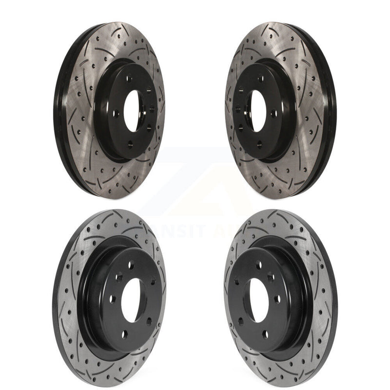 DS-One KD-100457 Disc Brake Rotor for 2016-2024 Chevrolet Equinox, GMC Terrain, Buick LaCrosse & more - Front and Rear product image