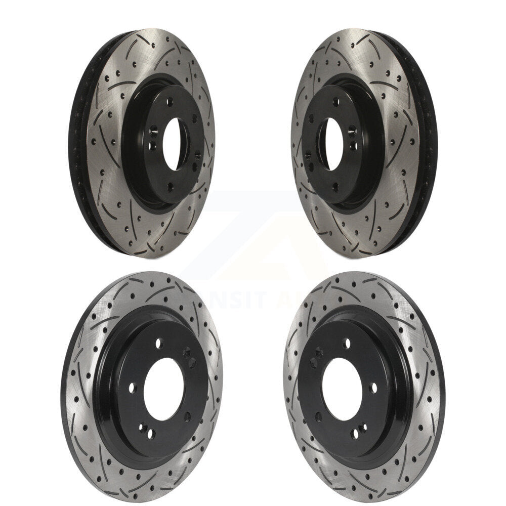 DS-One KD-100480 Disc Brake Rotor for 2013-2019 Kia Optima, Hyundai Sonata, Kia Soul EV - Front and Rear product image