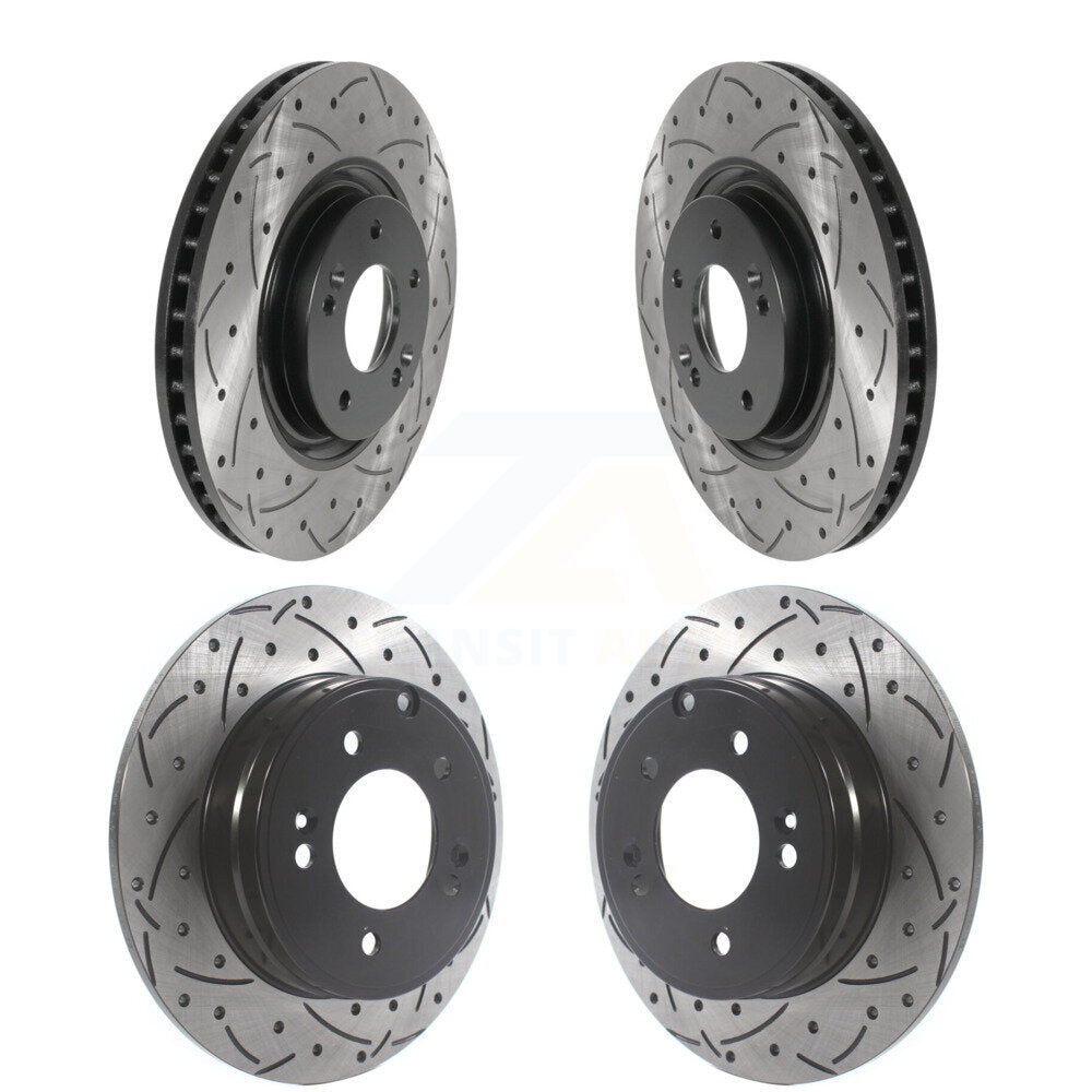 DS-One KD-100499 Disc Brake Rotor for 2011-2019 Kia Optima, Hyundai Azera, Hyundai Tucson & more - Front and Rear product image