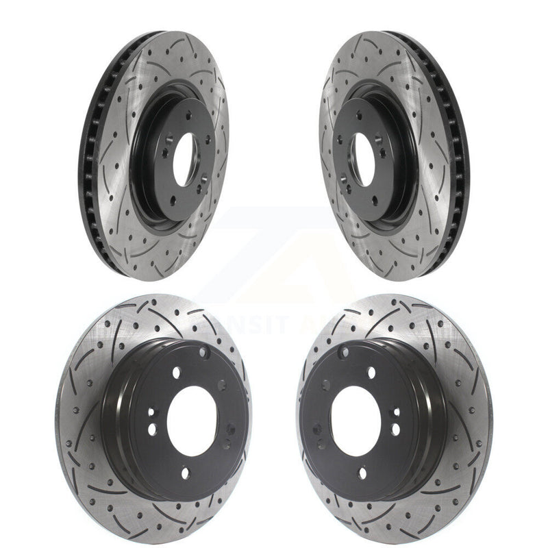 DS-One KD-100499 Disc Brake Rotor for 2011-2019 Kia Optima, Hyundai Azera, Hyundai Tucson & more - Front and Rear product image