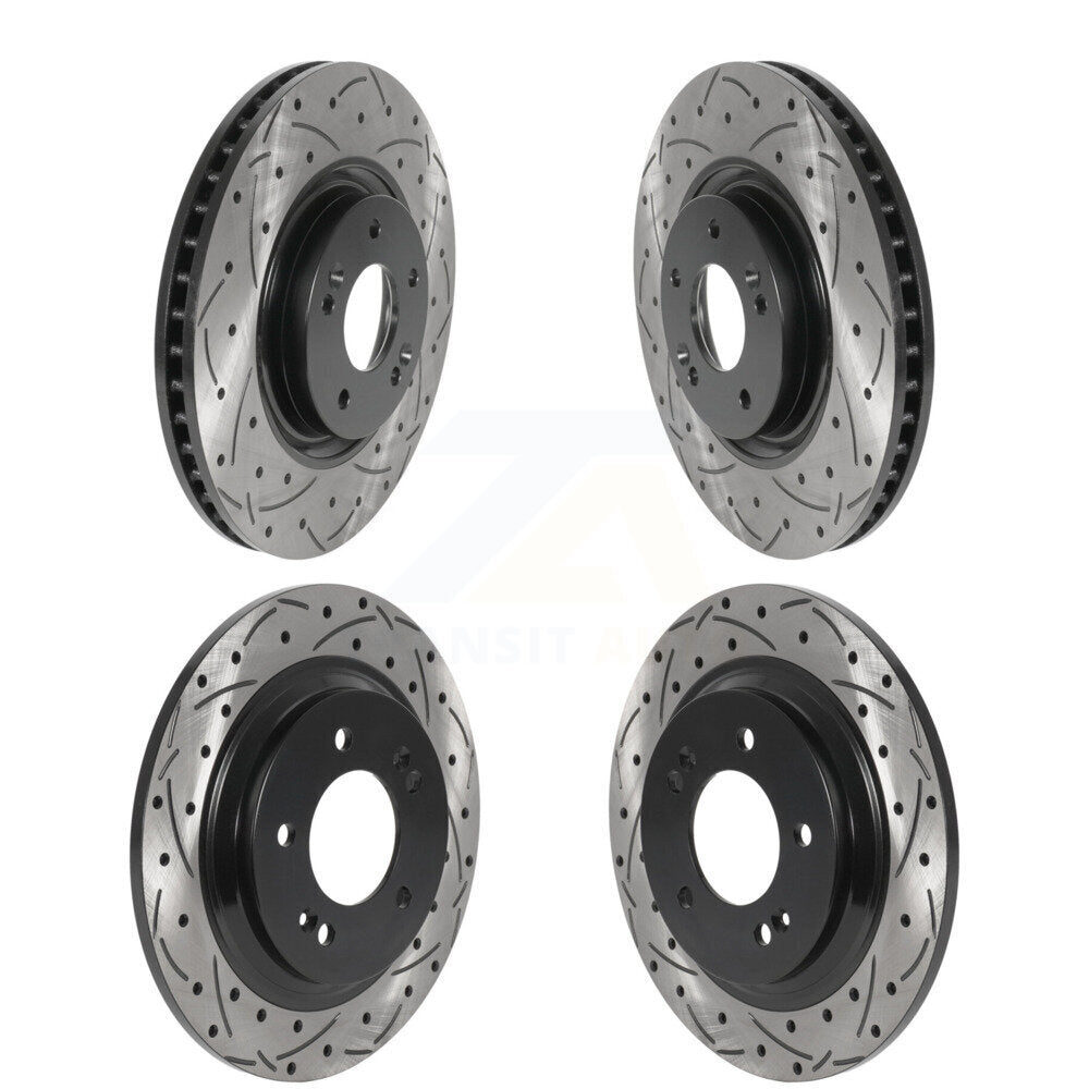 DS-One KD-100501 Disc Brake Rotor for 2013-2019 Kia Optima, Hyundai Azera, Hyundai Sonata & more - Front and Rear product image