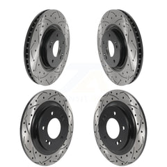 DS-One KD-100501 Disc Brake Rotor for 2013-2019 Kia Optima, Hyundai Azera, Hyundai Sonata & more - Front and Rear product image