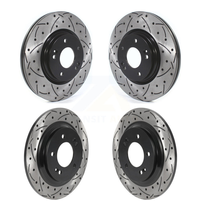 DS-One KD-100512 Disc Brake Rotor for 2016-2024 Kia Forte5, Hyundai Elantra GT, Kia Optima & more - Front and Rear product image