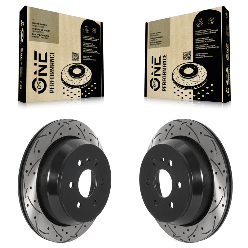 DS-One KD-100520 Disc Brake Rotor for 2015-2020 Chevrolet Colorado, GMC Canyon - Rear product image