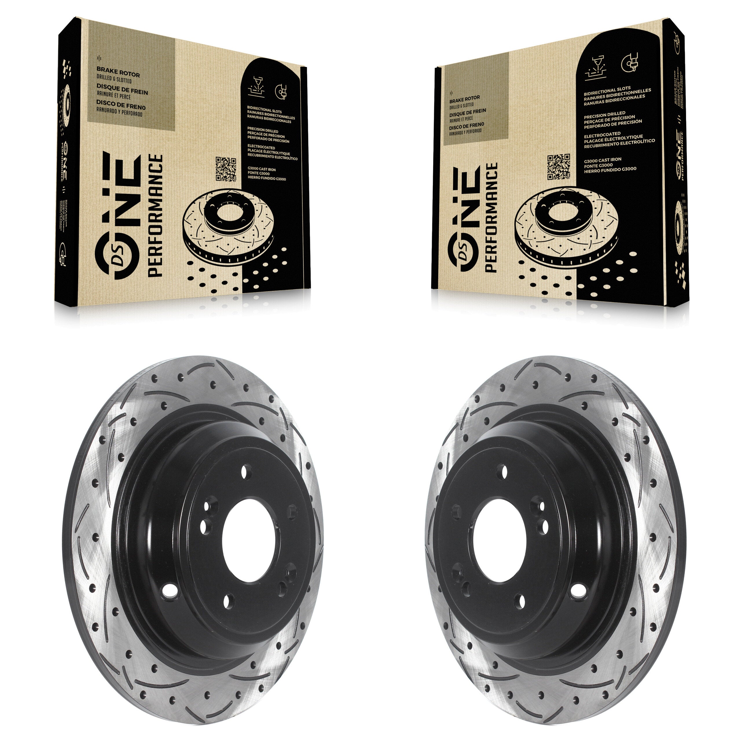 DS-One KD-100535 Disc Brake Rotor for 2009-2020 Genesis G80, Kia K900, Hyundai Genesis - Rear product image