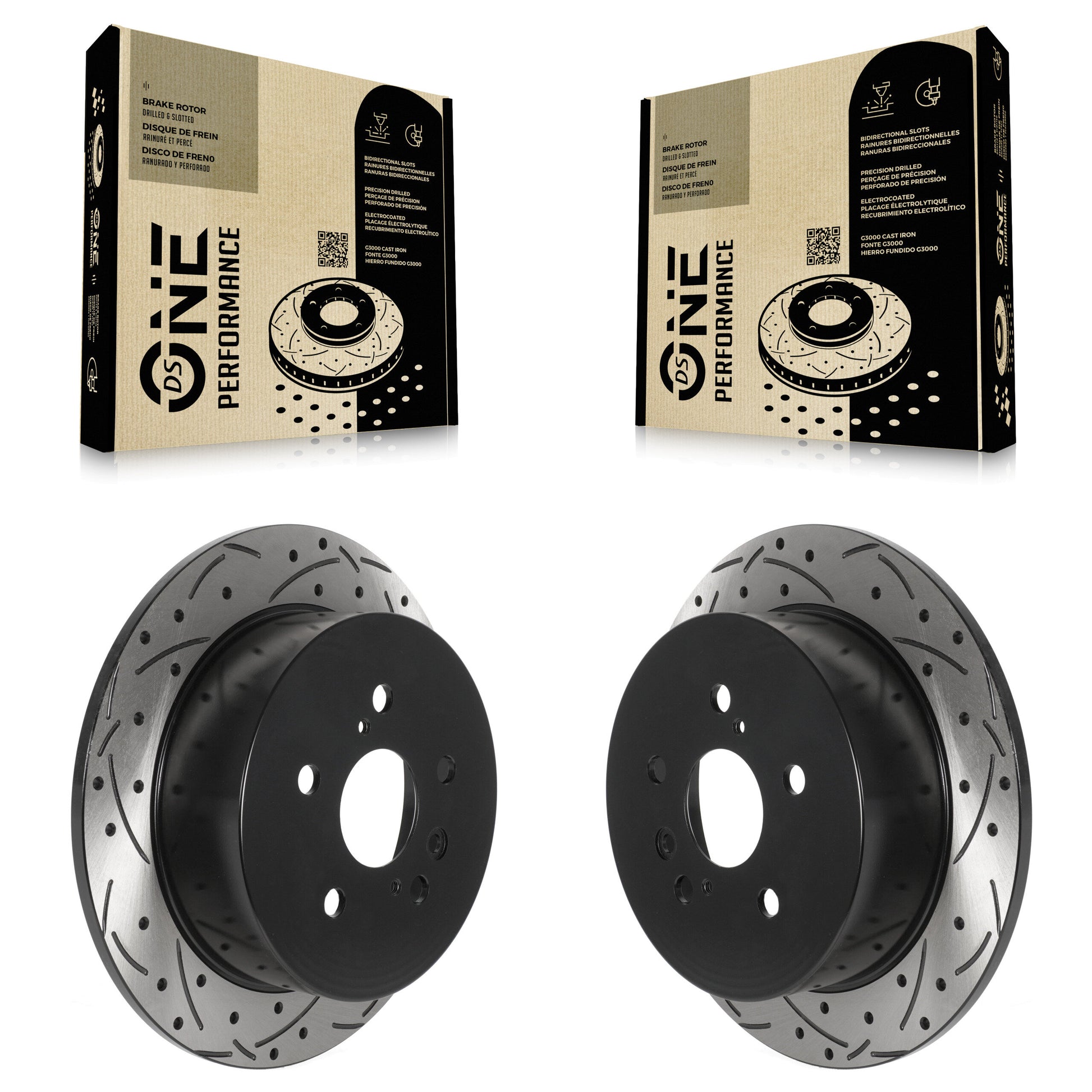 DS-One KD-100536 Disc Brake Rotor for 2009-2016 Toyota Venza - Rear product image