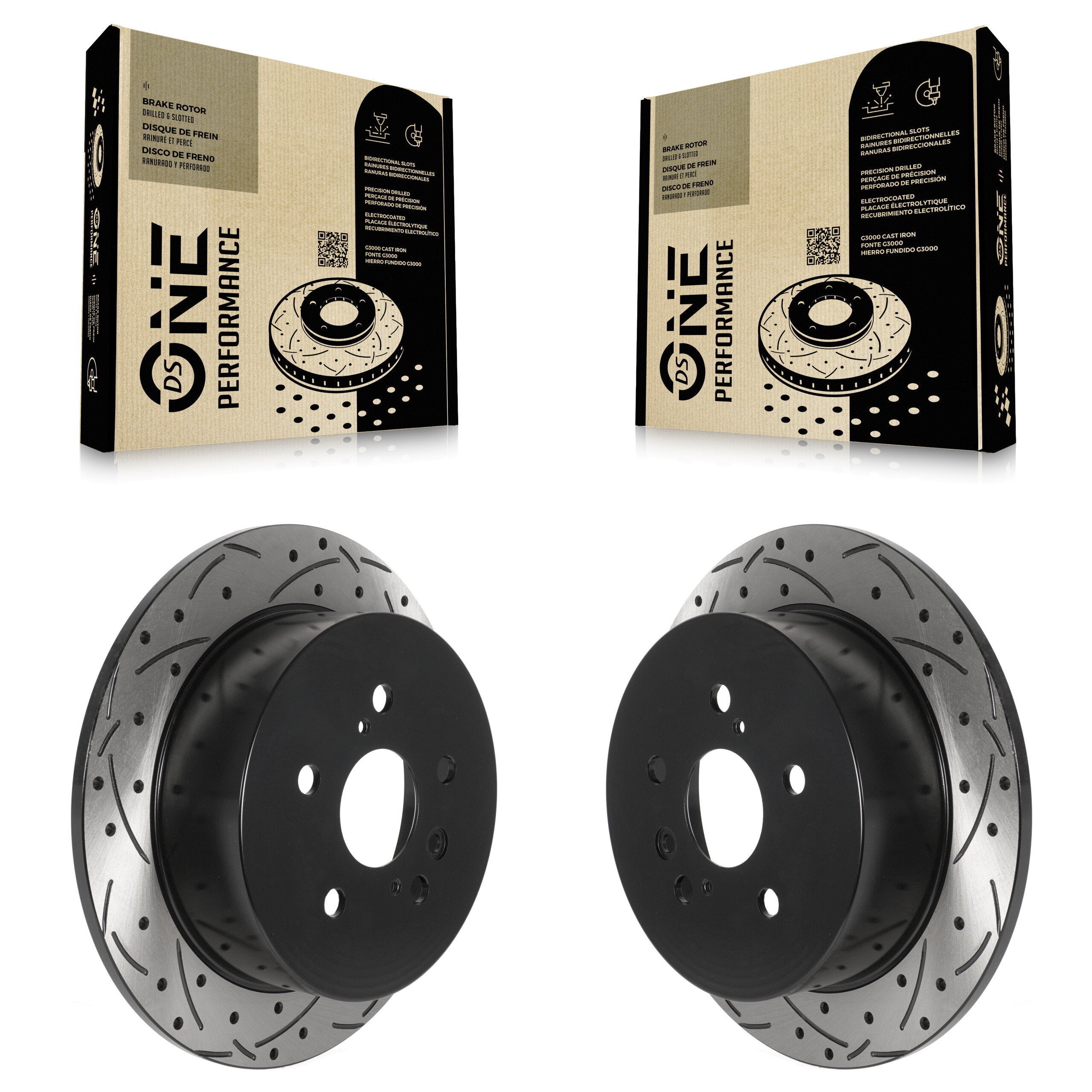 DS-One KD-100536 Disc Brake Rotor for 2009-2016 Toyota Venza - Rear product image