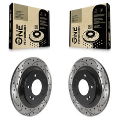 DS-One KD-100545 Disc Brake Rotor for 2013-2025 Kia K5, Hyundai Kona, Hyundai Sonata & more - Rear product image