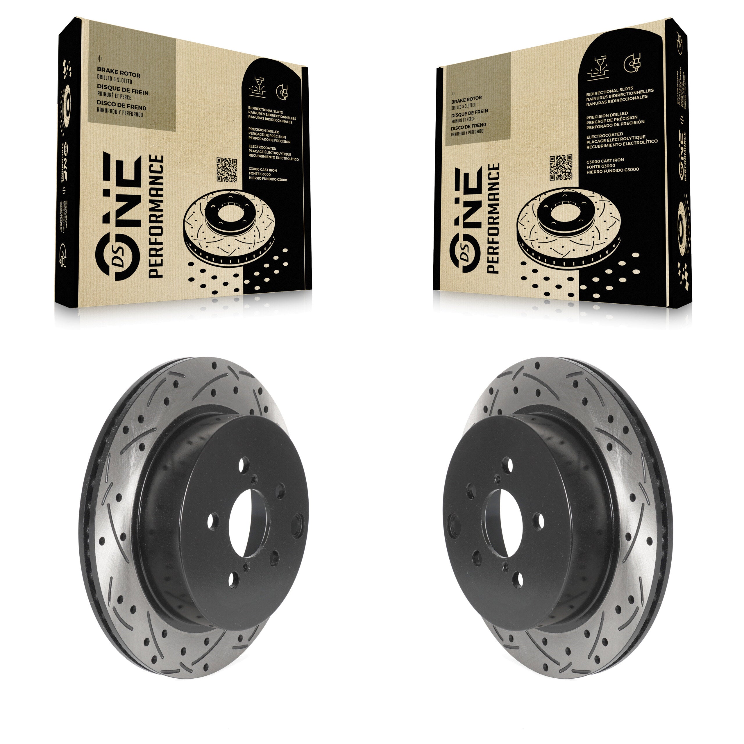 DS-One KD-100548 Disc Brake Rotor for 2014-2018 Subaru Forester - Rear product image