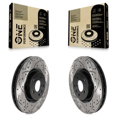 DS-One KD-100563 Disc Brake Rotor for 2015-2020 Jaguar E-Pace, Land Rover Discovery Sport, Land Rover Range Rover Evoque - Front product image