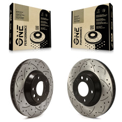DS-One KD-100569 Disc Brake Rotor for 2003-2015 Porsche Cayenne, Audi Q7, Volkswagen Touareg - Front product image