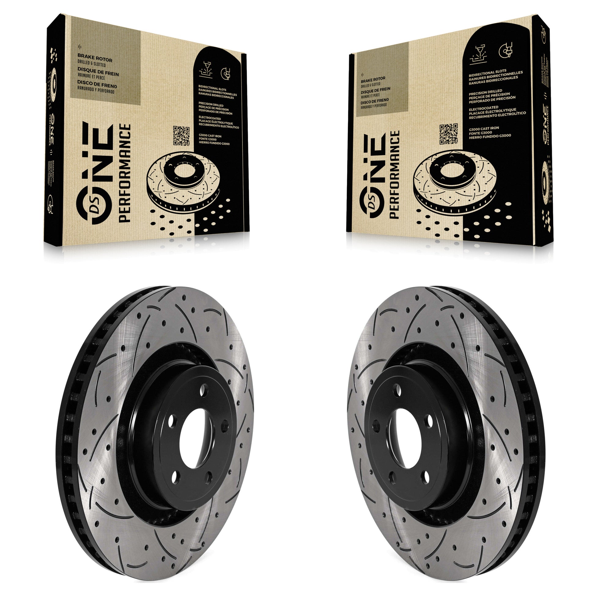 DS-One KD-100584 Disc Brake Rotor for 2015-2020 Ford Mustang - Front product image