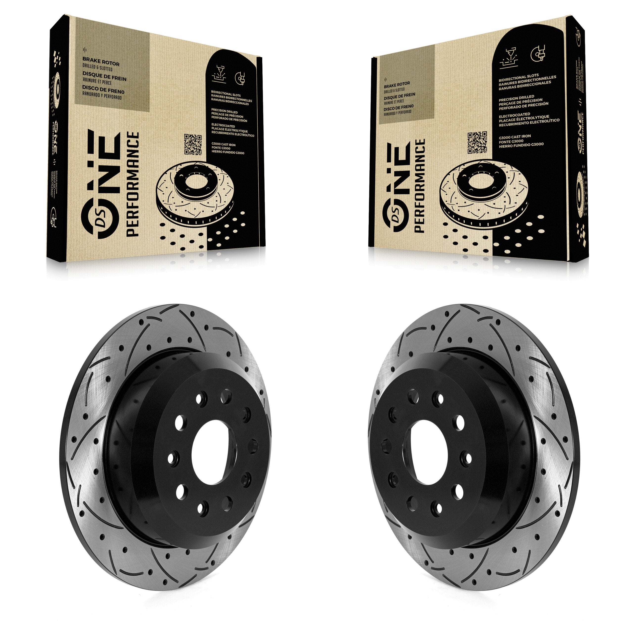 DS-One KD-100590 Disc Brake Rotor for 2018-2024 Jeep Wrangler - Rear product image