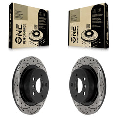DS-One KD-100592 Disc Brake Rotor for 2014-2024 Mini Cooper, Mini Cooper Clubman, BMW i3s & more - Rear product image