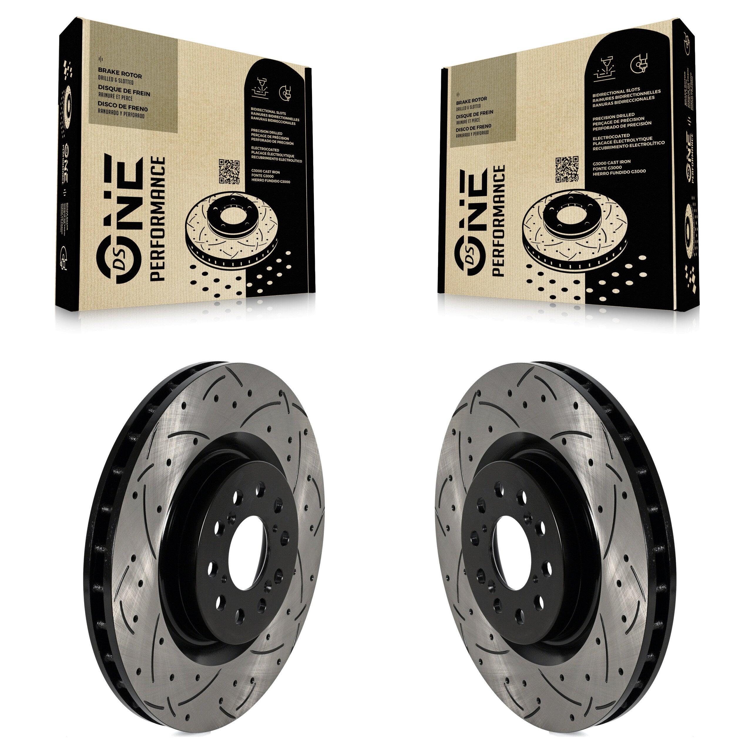 DS-One KD-100594 Disc Brake Rotor for 2017-2020 Honda Civic - Front product image