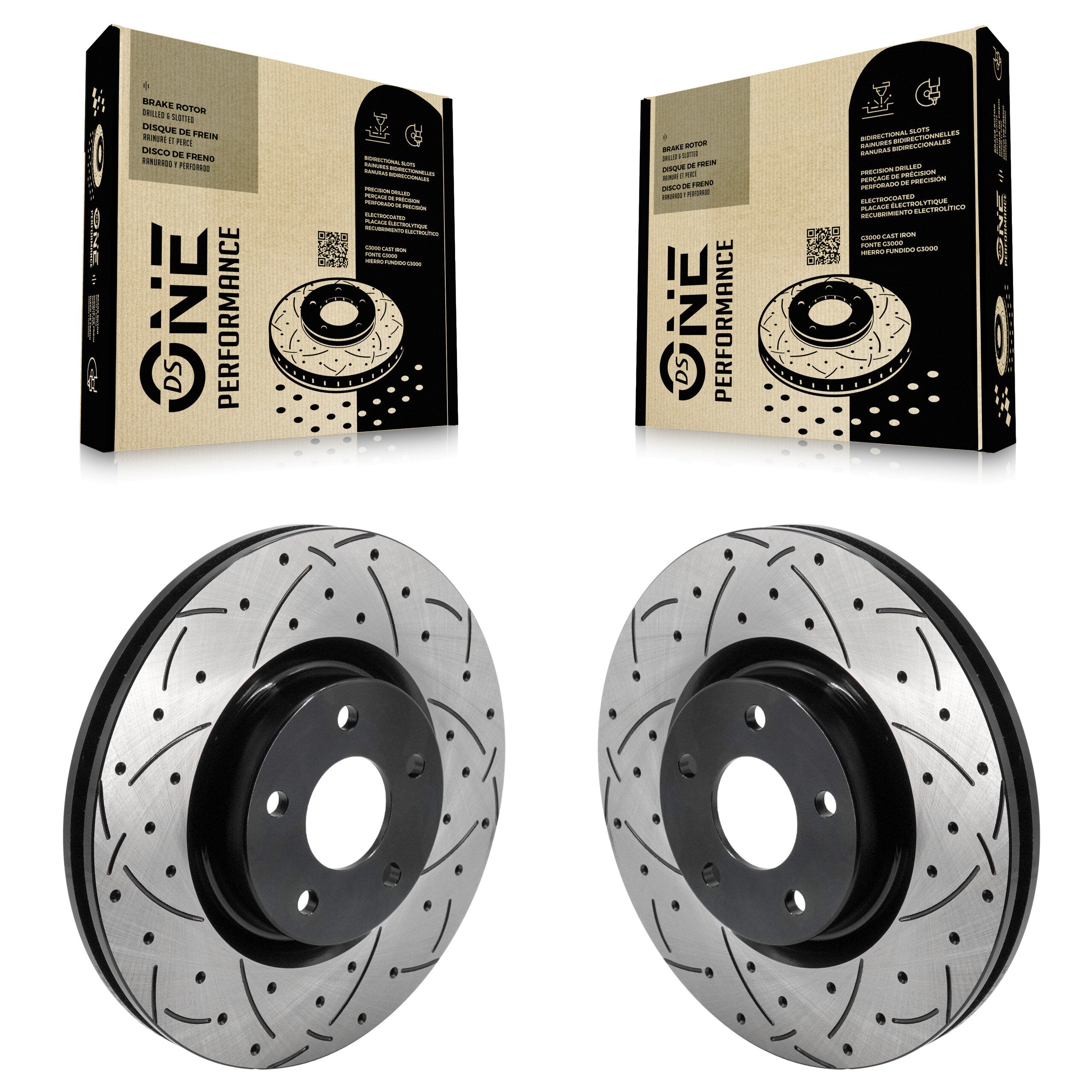 DS-One KD-100630 Disc Brake Rotor for 2020-2025 Ford Bronco Sport, Lincoln Corsair, Ford Escape - Front product image