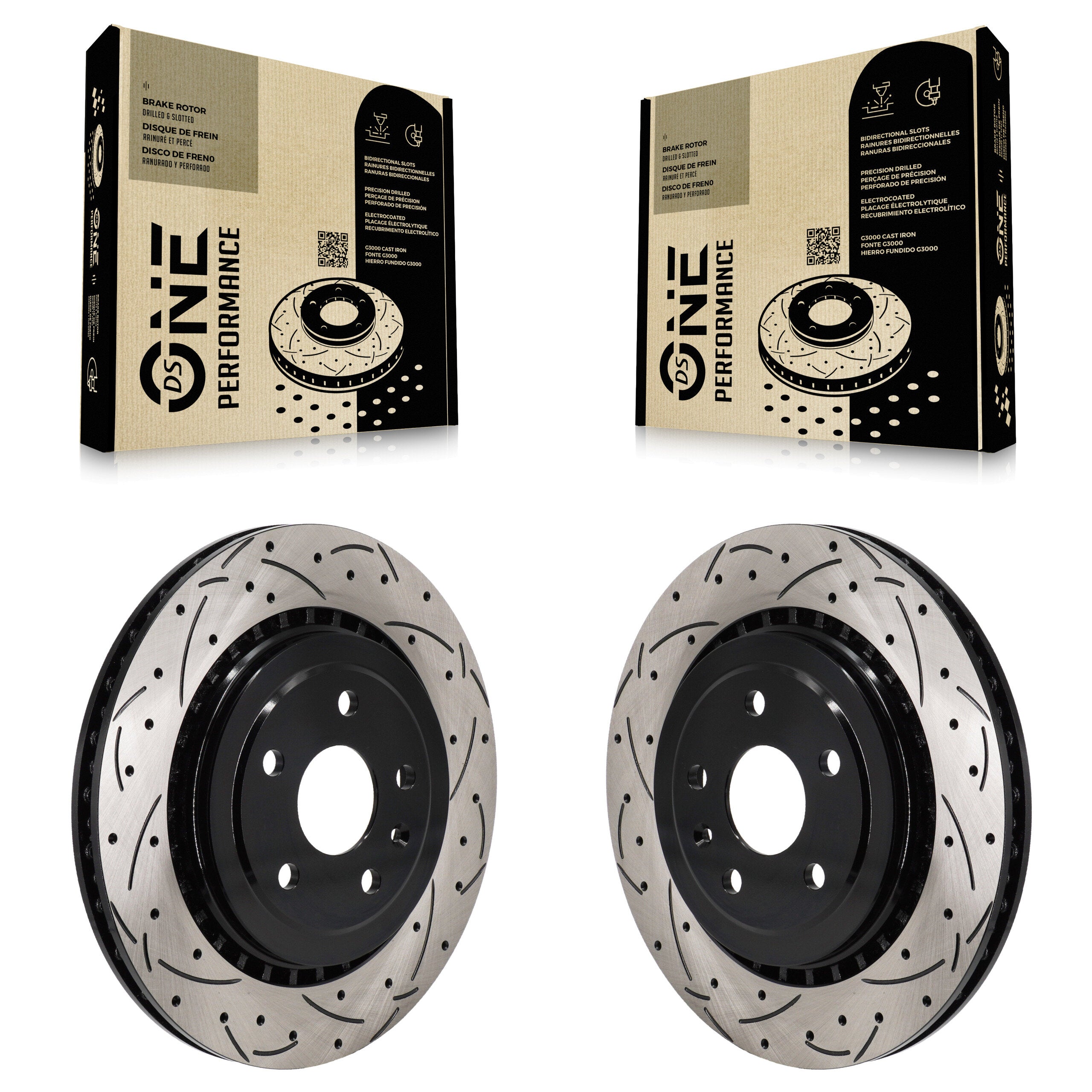 DS-One KD-100632 Disc Brake Rotor for 2016-2022 Chevrolet Camaro, Cadillac ATS - Rear product image