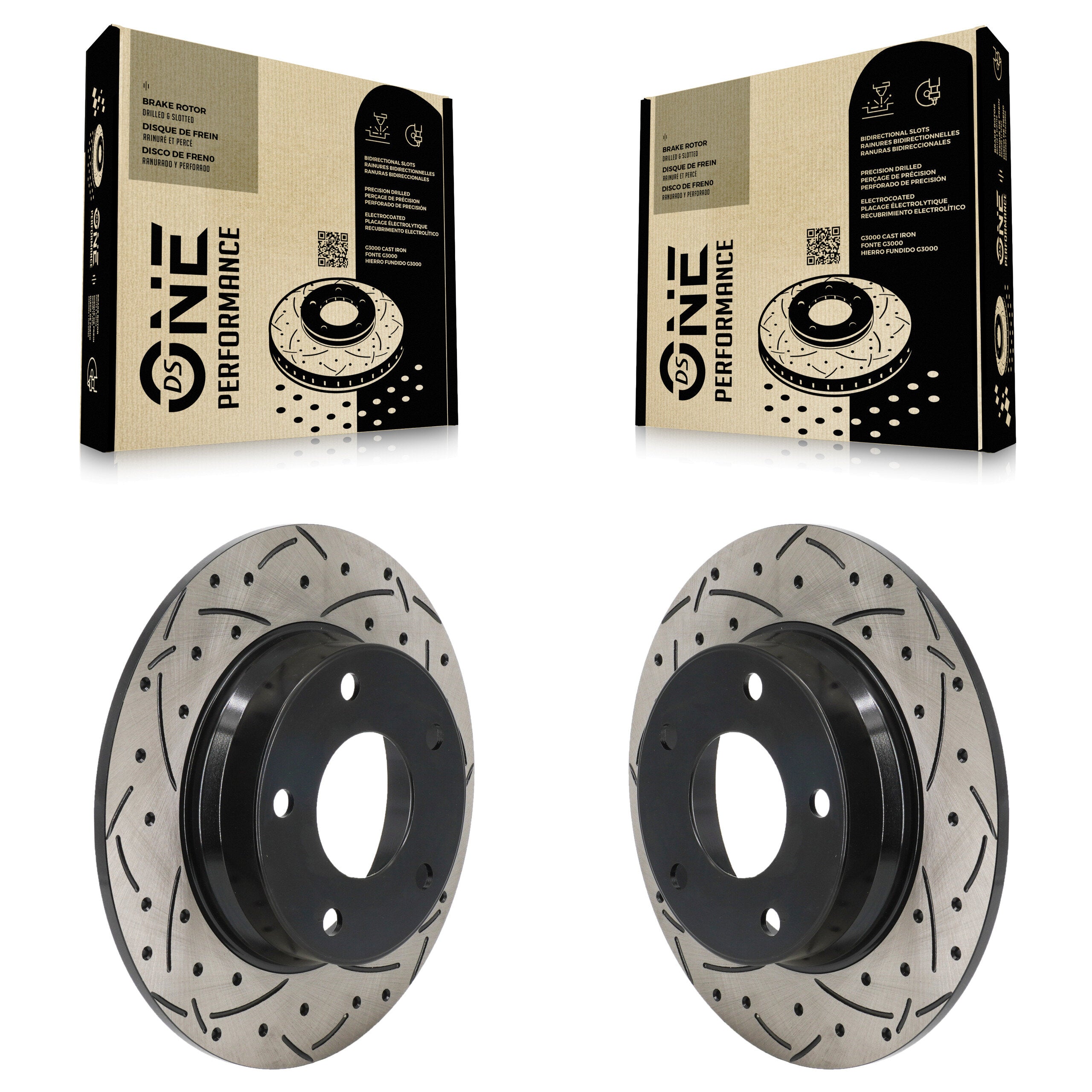 DS-One KD-100634 Disc Brake Rotor for 2020-2024 Nissan Sentra - Rear product image