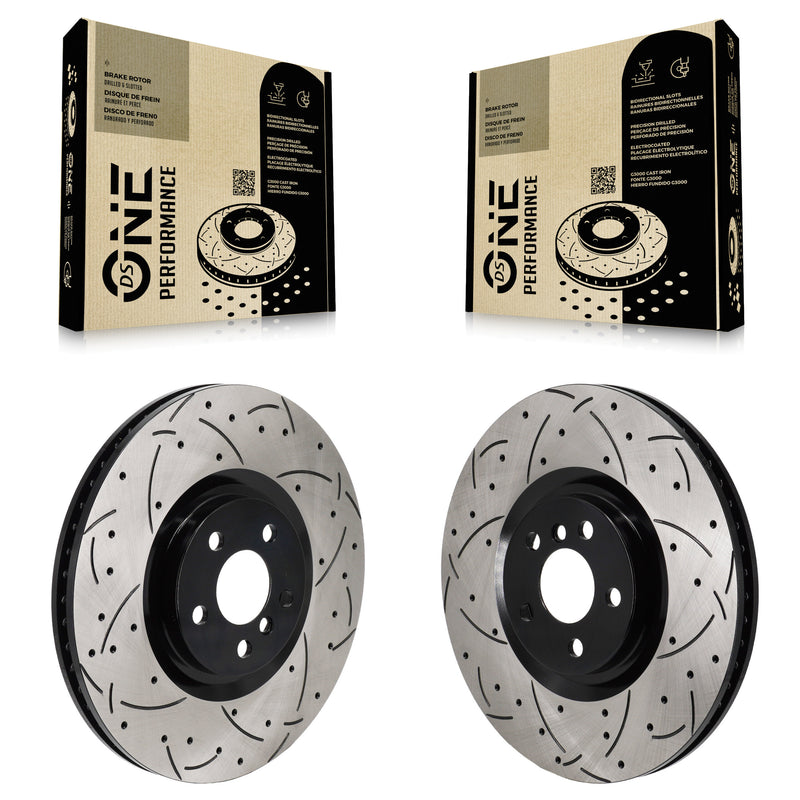 DS-One KD-100641 Disc Brake Rotor for 2019-2024 BMW M235i xDrive Gran Coupe, BMW 228i Gran Coupe, Mini Cooper & more - Front product image