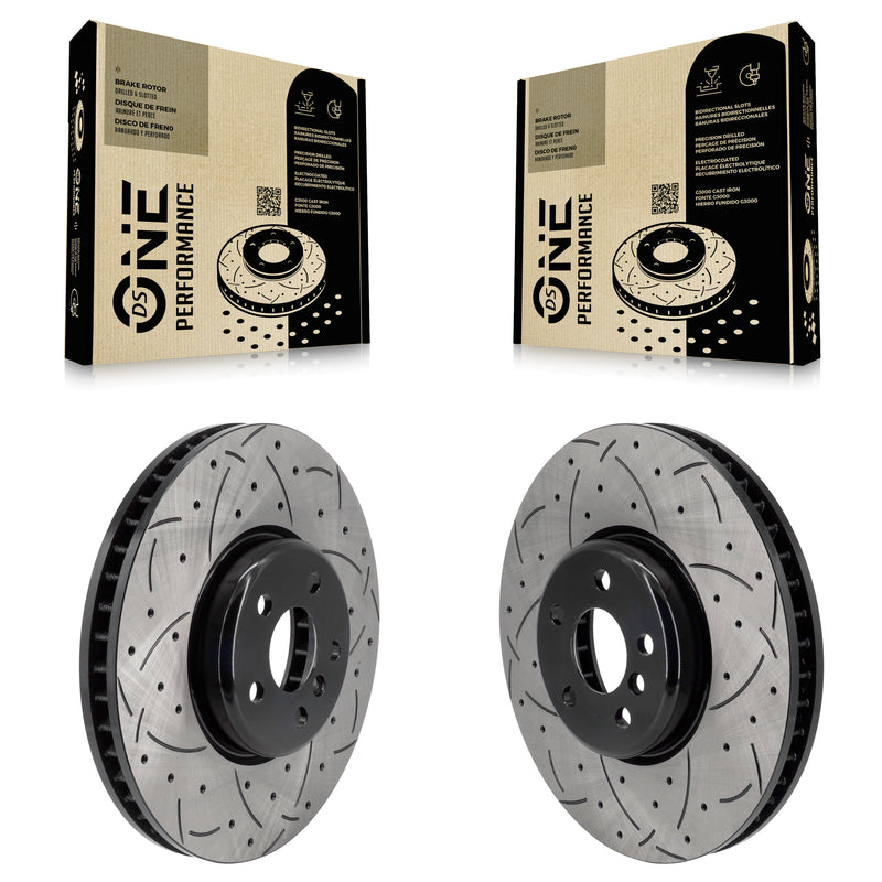 DS-One KD-100642 Disc Brake Rotor for 2016-2023 BMW 330i, BMW i4, BMW M240i & more - Front product image