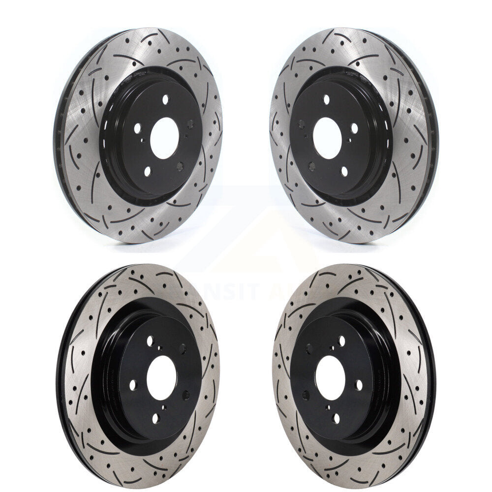 DS-One KD-100657 Disc Brake Rotor for 2022-2023 Toyota Crown, Lexus NX250, Lexus NX350 & more - Front and Rear product image