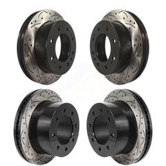 DS-One KD-100665 Disc Brake Rotor for 2011-2019 Chevrolet Silverado 3500 HD, GMC Sierra 3500 HD - Front and Rear product image