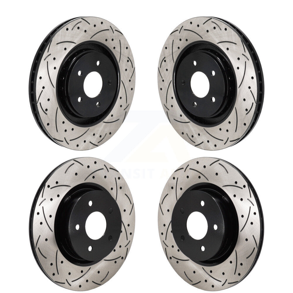 DS-One KD-100676 Disc Brake Rotor for 2022-2023 Nissan ARIYA, INFINITI QX60, Mitsubishi Outlander & more - Front and Rear product image