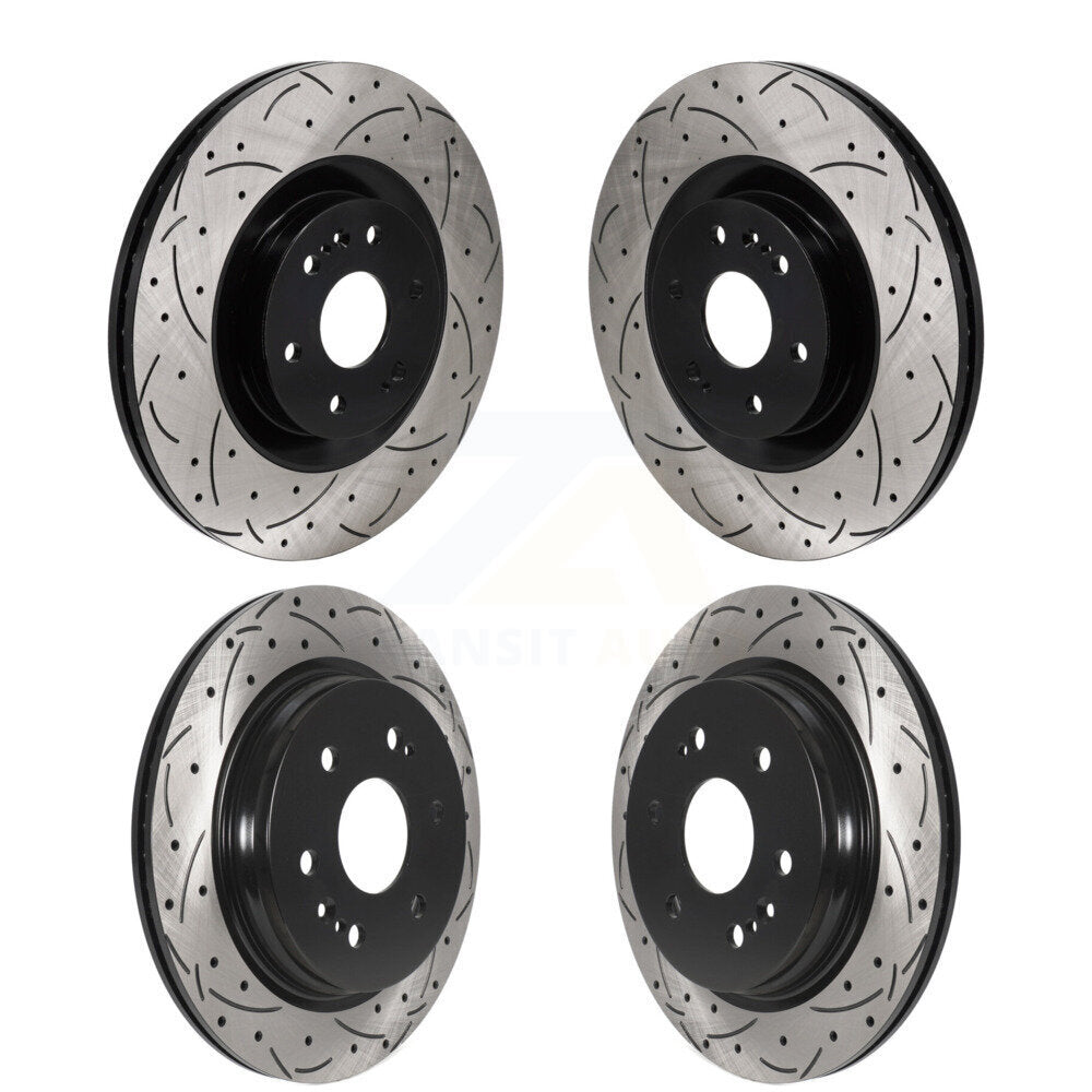 DS-One KD-100677 Disc Brake Rotor for 2020-2024 Chevrolet Silverado 1500 LTD, GMC Sierra 1500 Limited, GMC Yukon & more - Front and Rear product image