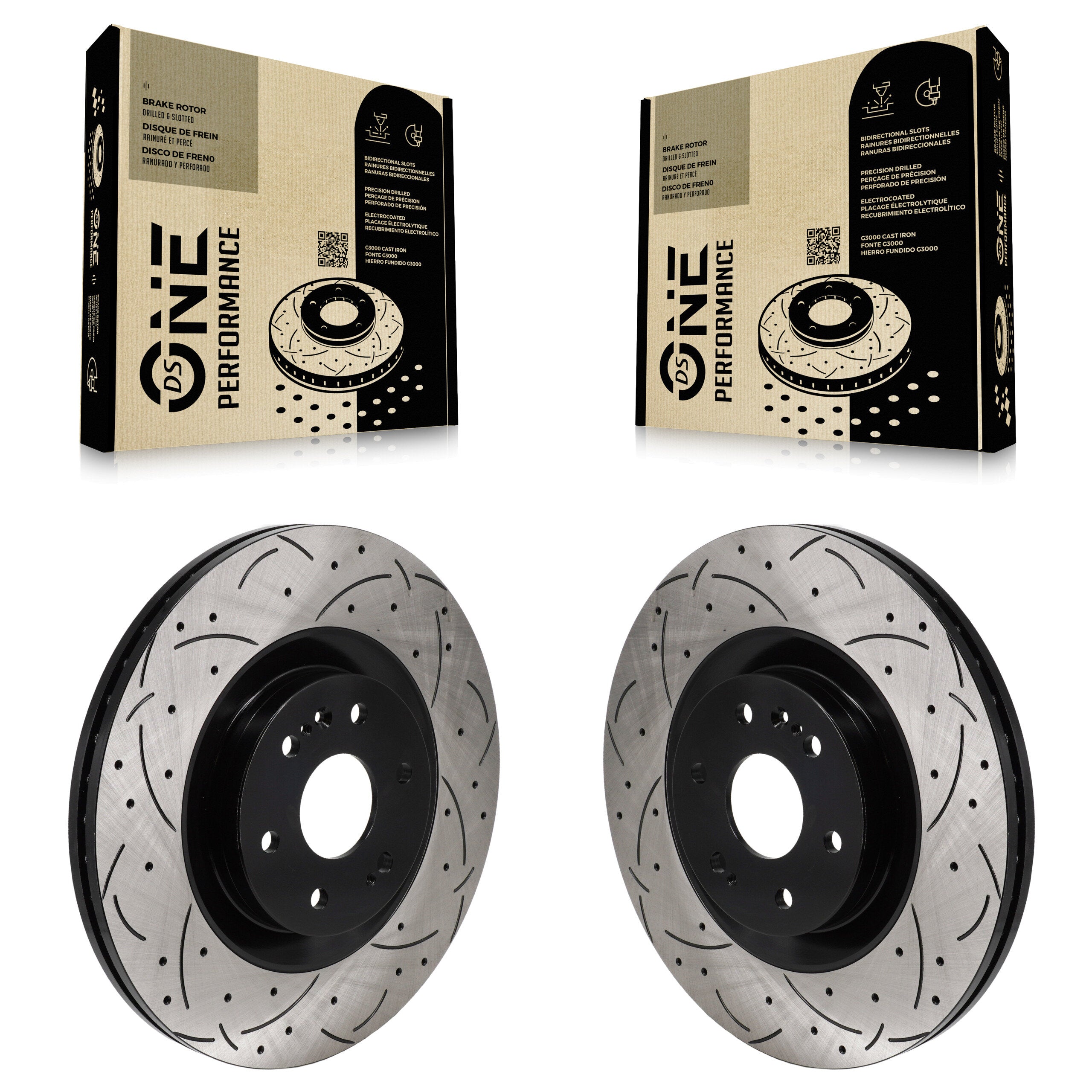 DS-One KD-100686 Disc Brake Rotor for 2019-2025 Chevrolet Silverado 1500 LTD, GMC Sierra 1500 Limited, GMC Yukon & more - Front product image