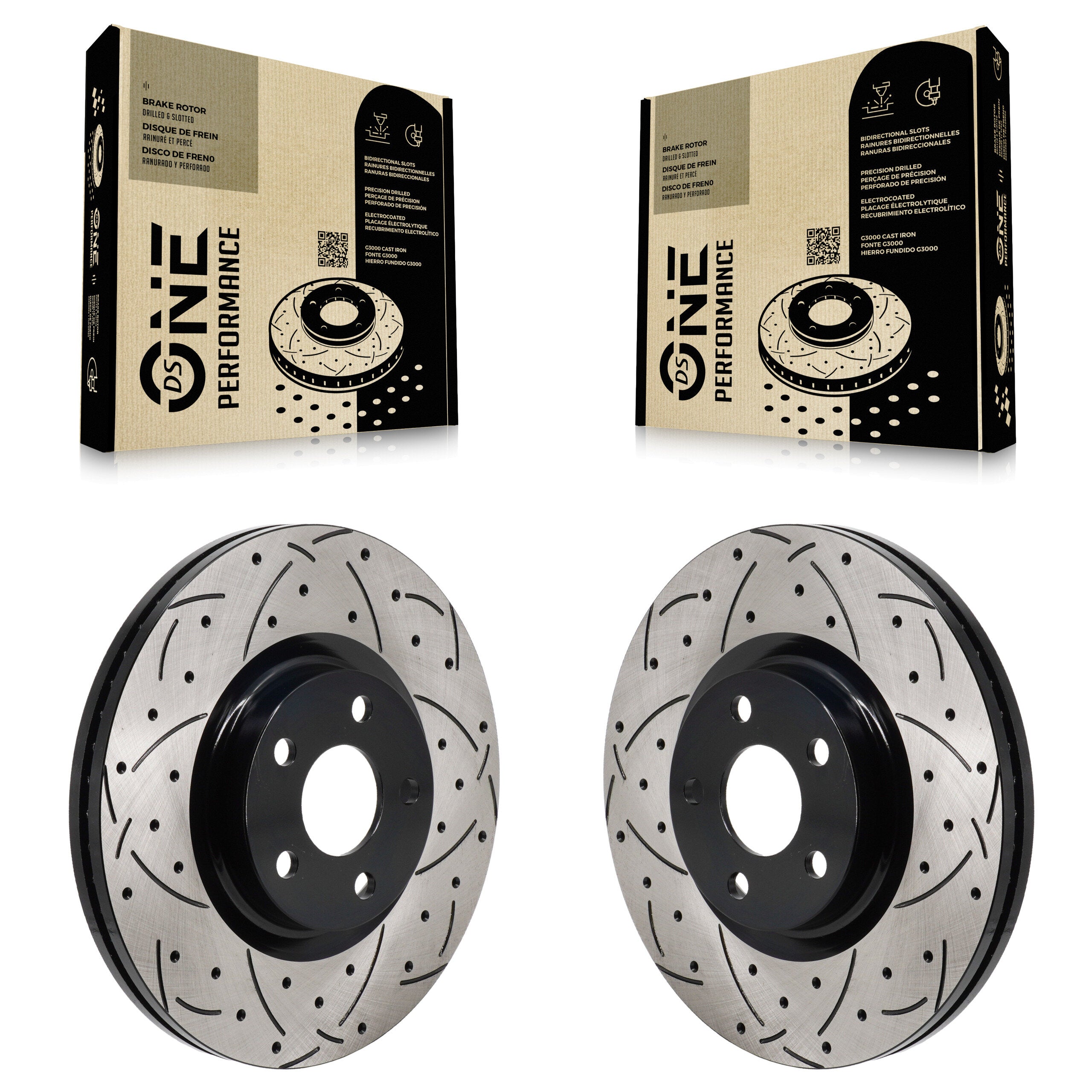 DS-One KD-100687 Disc Brake Rotor for 2017-2020 Lincoln MKZ - Front product image