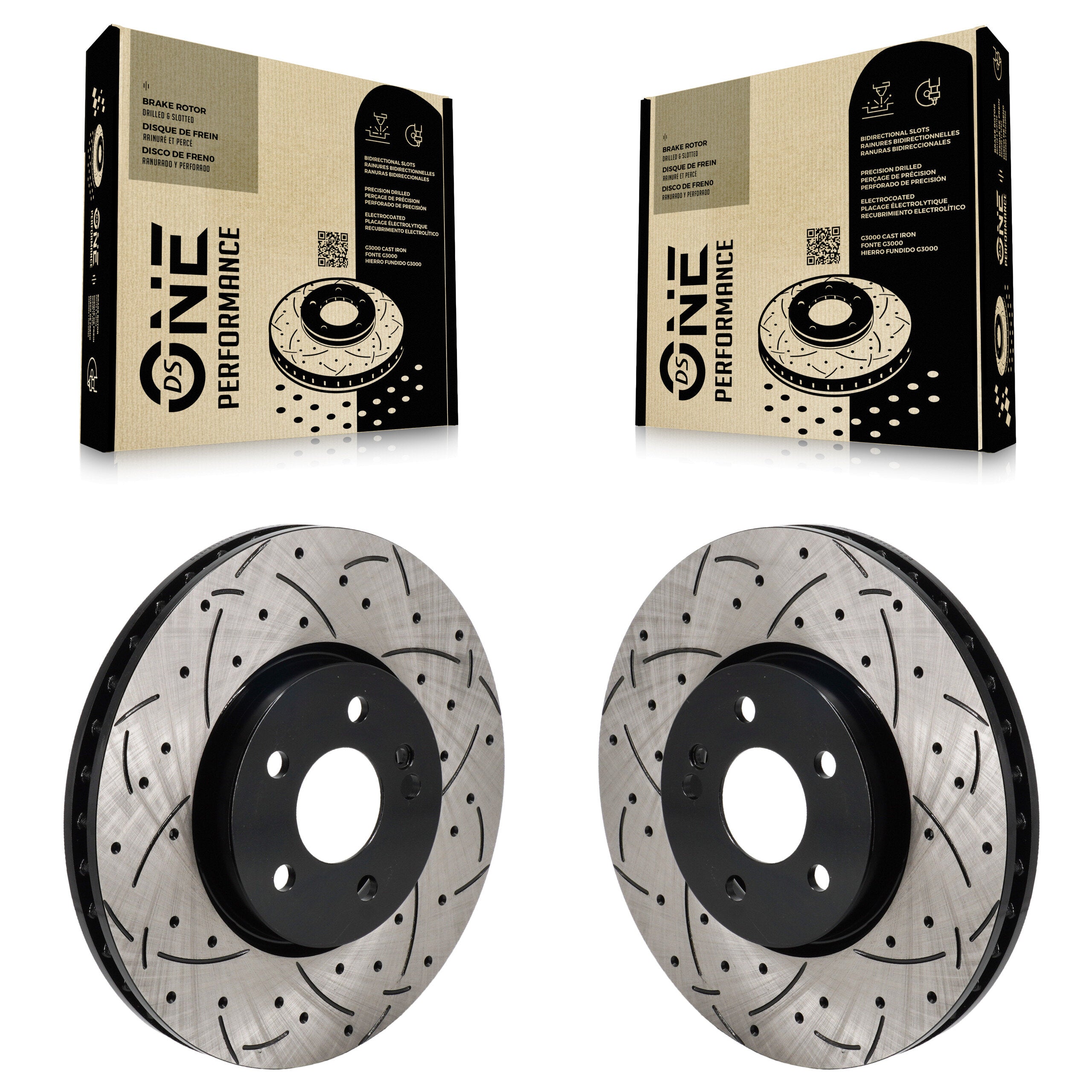 DS-One KD-100693 Disc Brake Rotor for 2019-2023 Mercedes-Benz CLA250, Mercedes-Benz A220 - Front product image