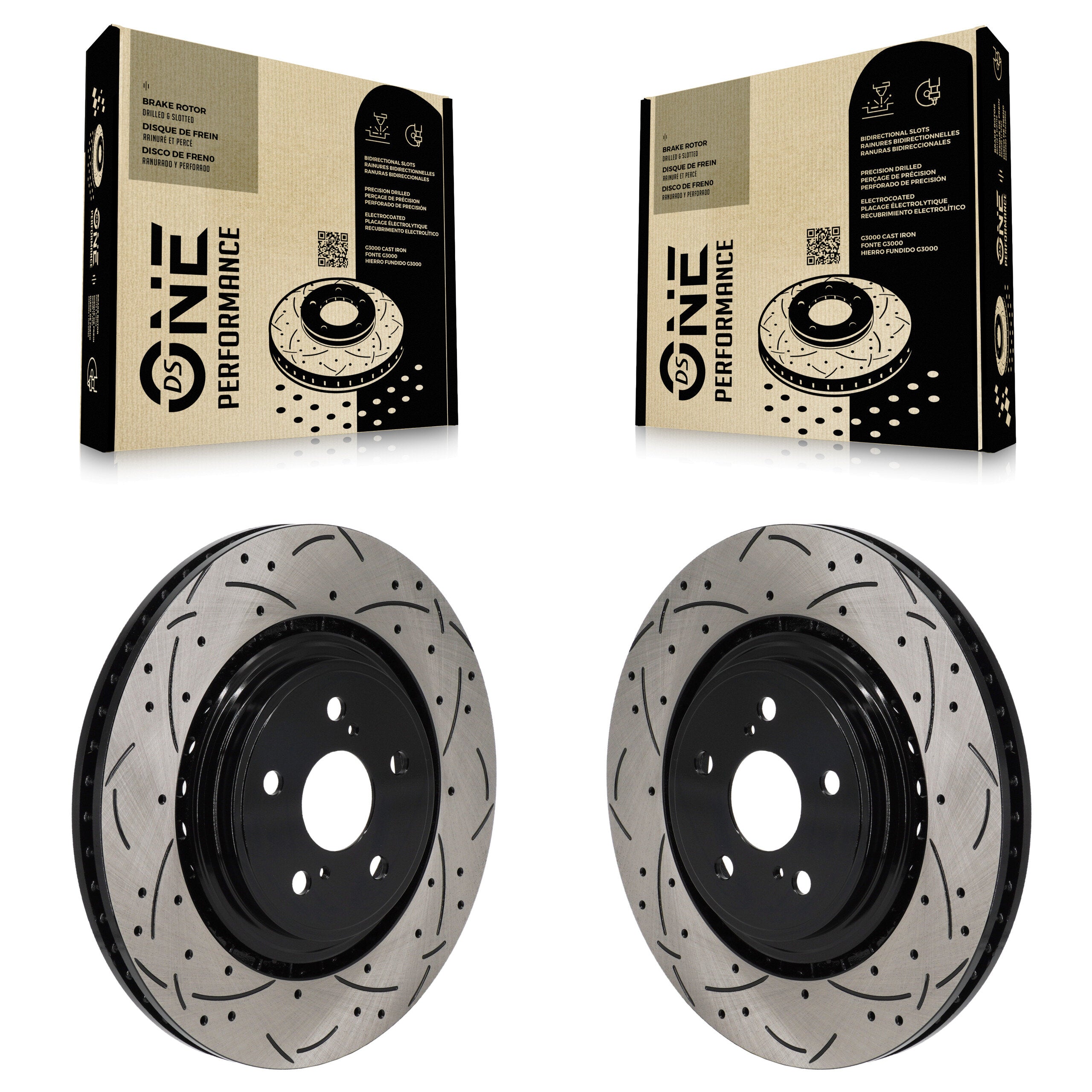 DS-One KD-100694 Disc Brake Rotor for 2020-2025 Lexus RX350, Lexus RX350h, Toyota Highlander - Front product image
